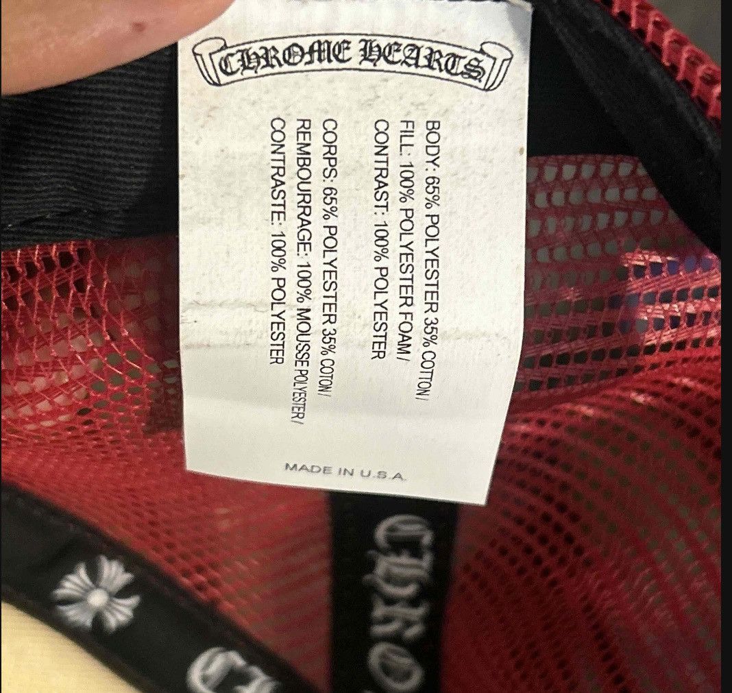 Chrome Hearts Hollywood USA Trucker Hat blue/white/red Size ONE SIZE - 4 Thumbnail