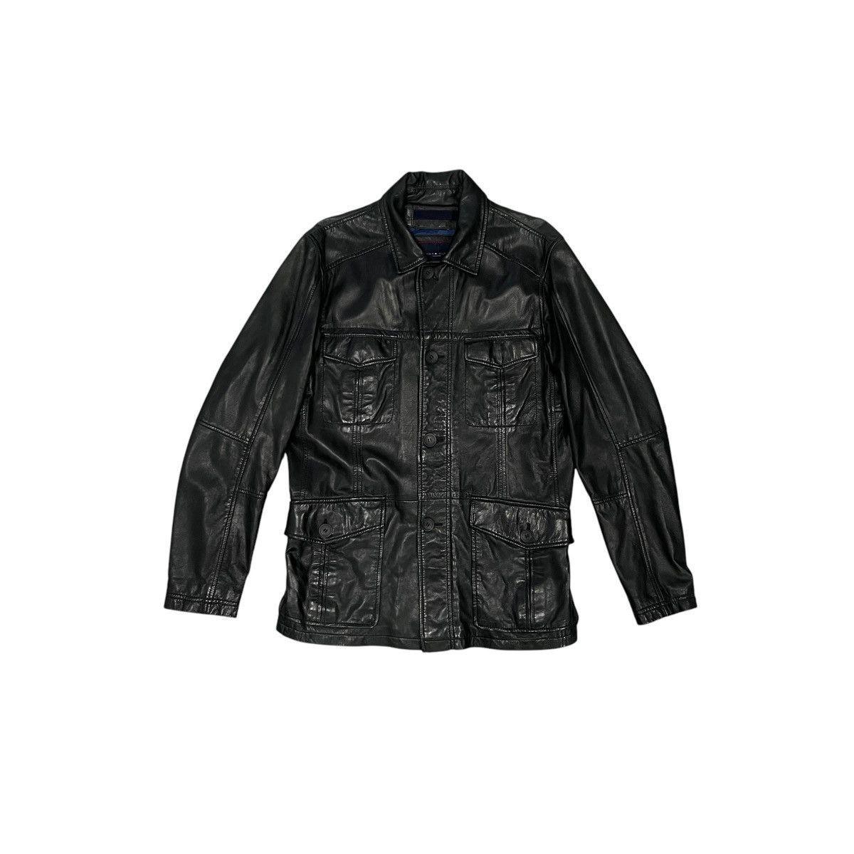 Tommy Hilfiger Tommy Hilfiger Goat Leather Jacket Size 46 Size US S / EU 44-46 / 1 - 1 Thumbnail