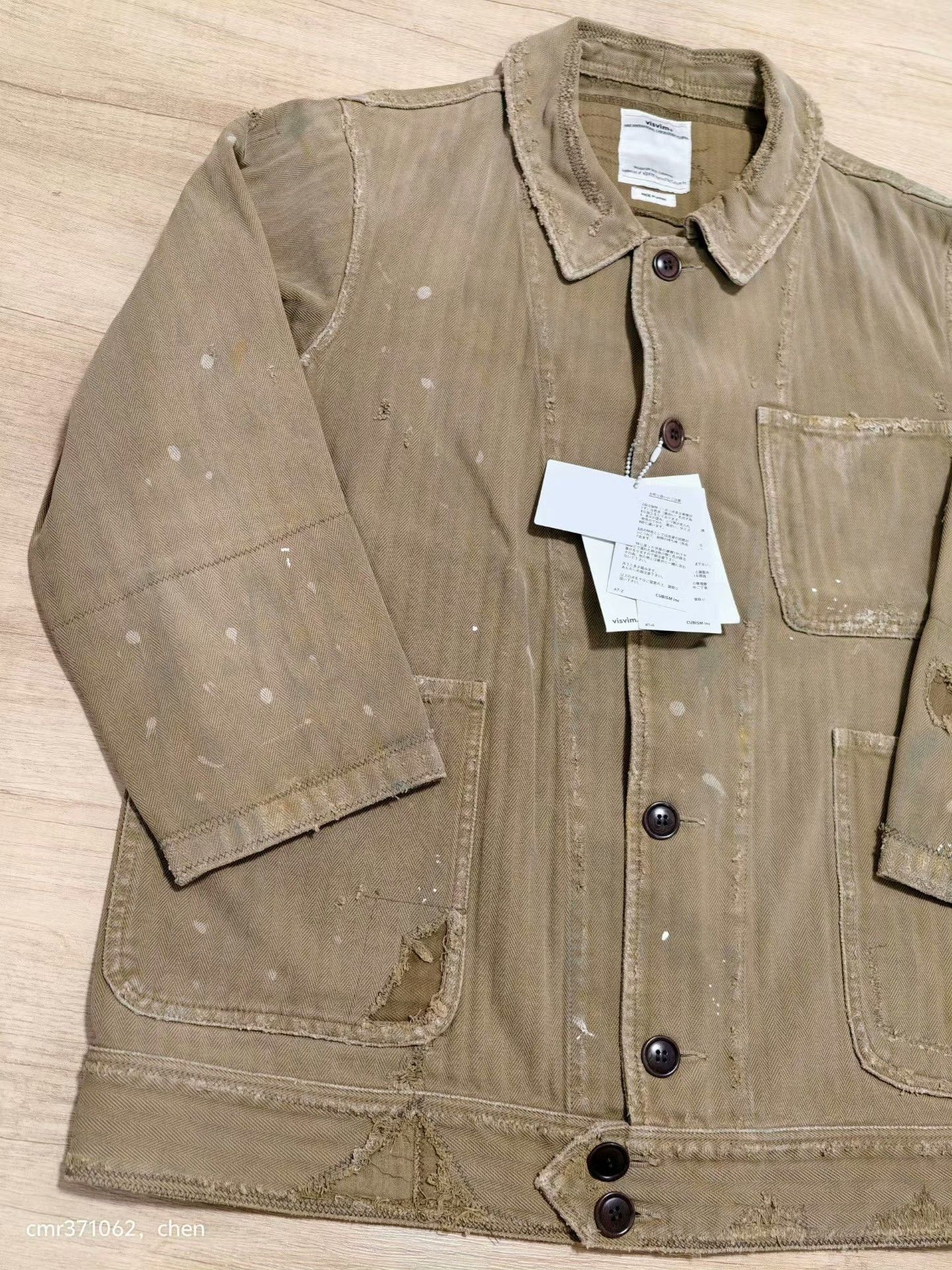 Visvim VISVIM 18SS BENNY JKT CRASH Size US L / EU 52-54 / 3 - 2 Thumbnail