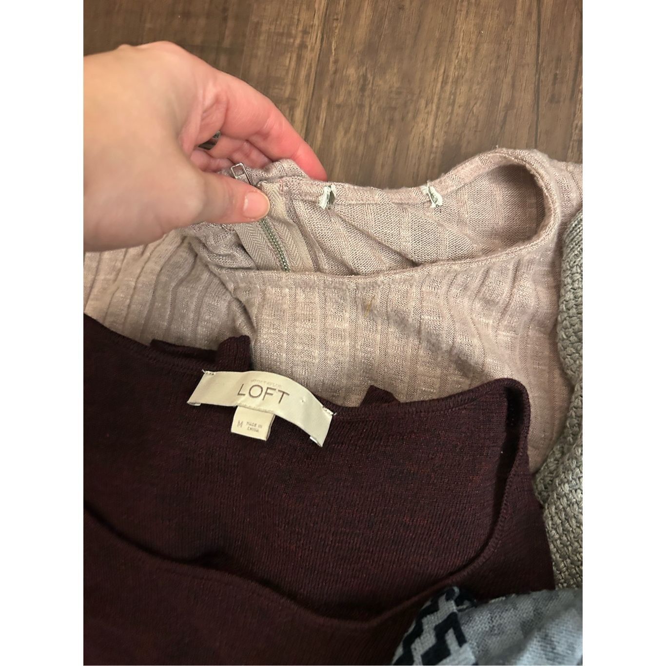 Loft Sweater/Long-Sleeve Lot of 9! Medium & Large, Ann Taylor Lof Size L / US 10 / IT 46 - 7 Thumbnail
