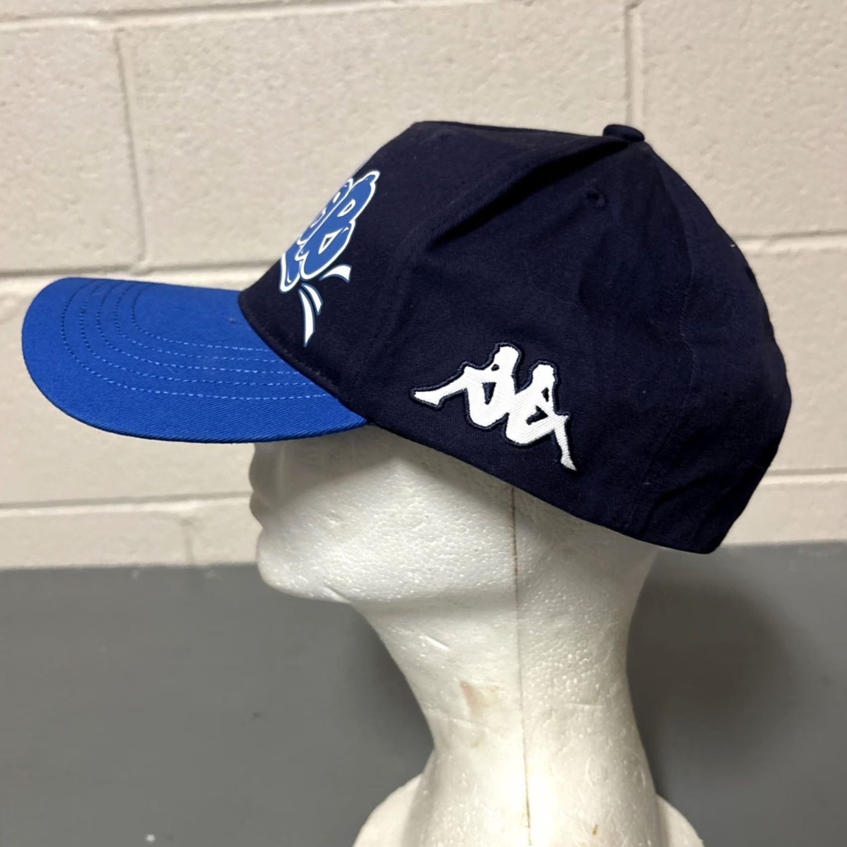 Kappa Kappa Depor Graffiti Style Blue Snapback Hat Adjustable Adult Men One Size Mens Hats Size ONE SIZE - 6 Thumbnail