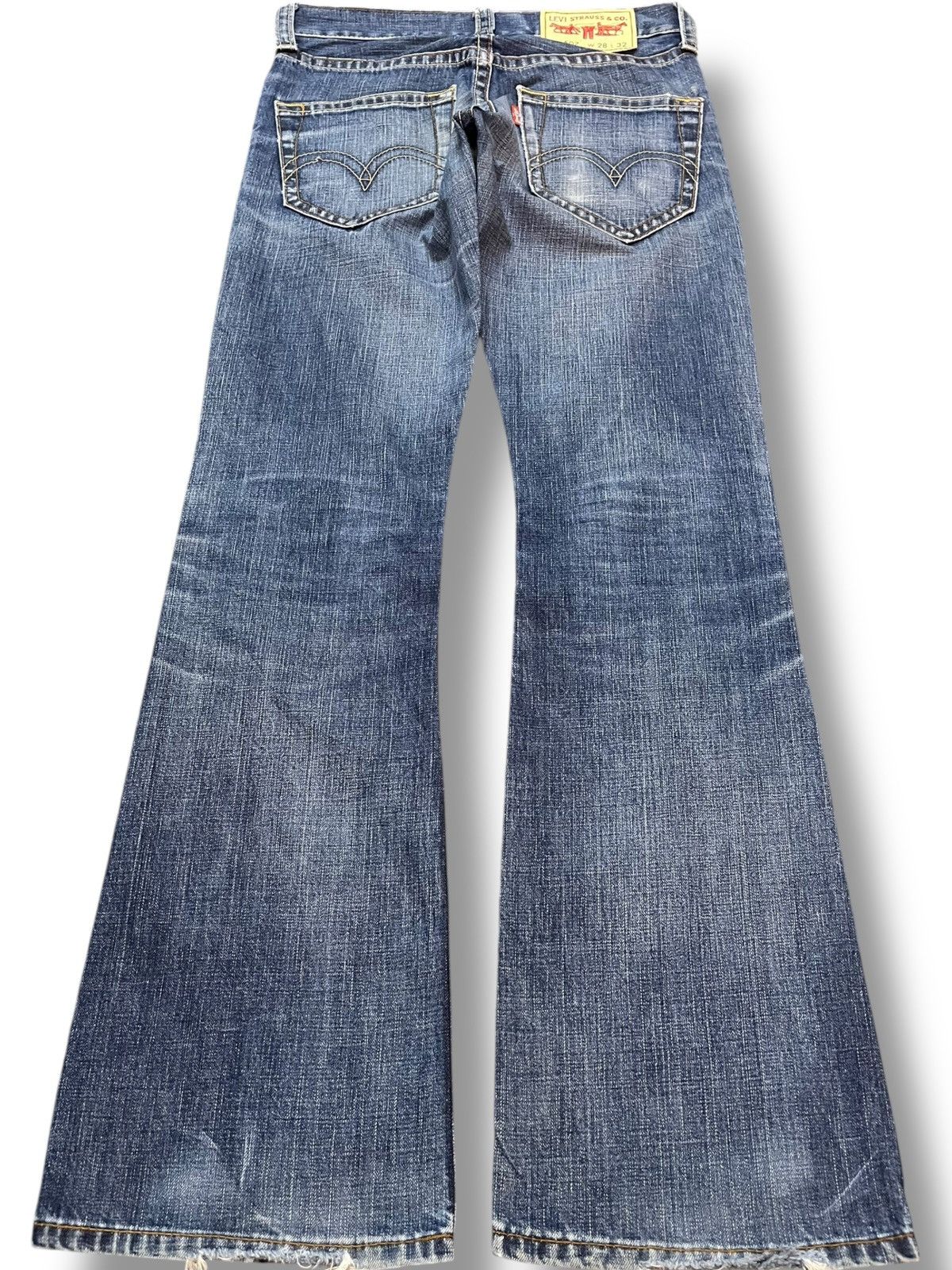 Levi's Vintage Clothing Vintage Levi’s 507 Flare Bootcut Denim Size US 30 / EU 46 - 5 Thumbnail
