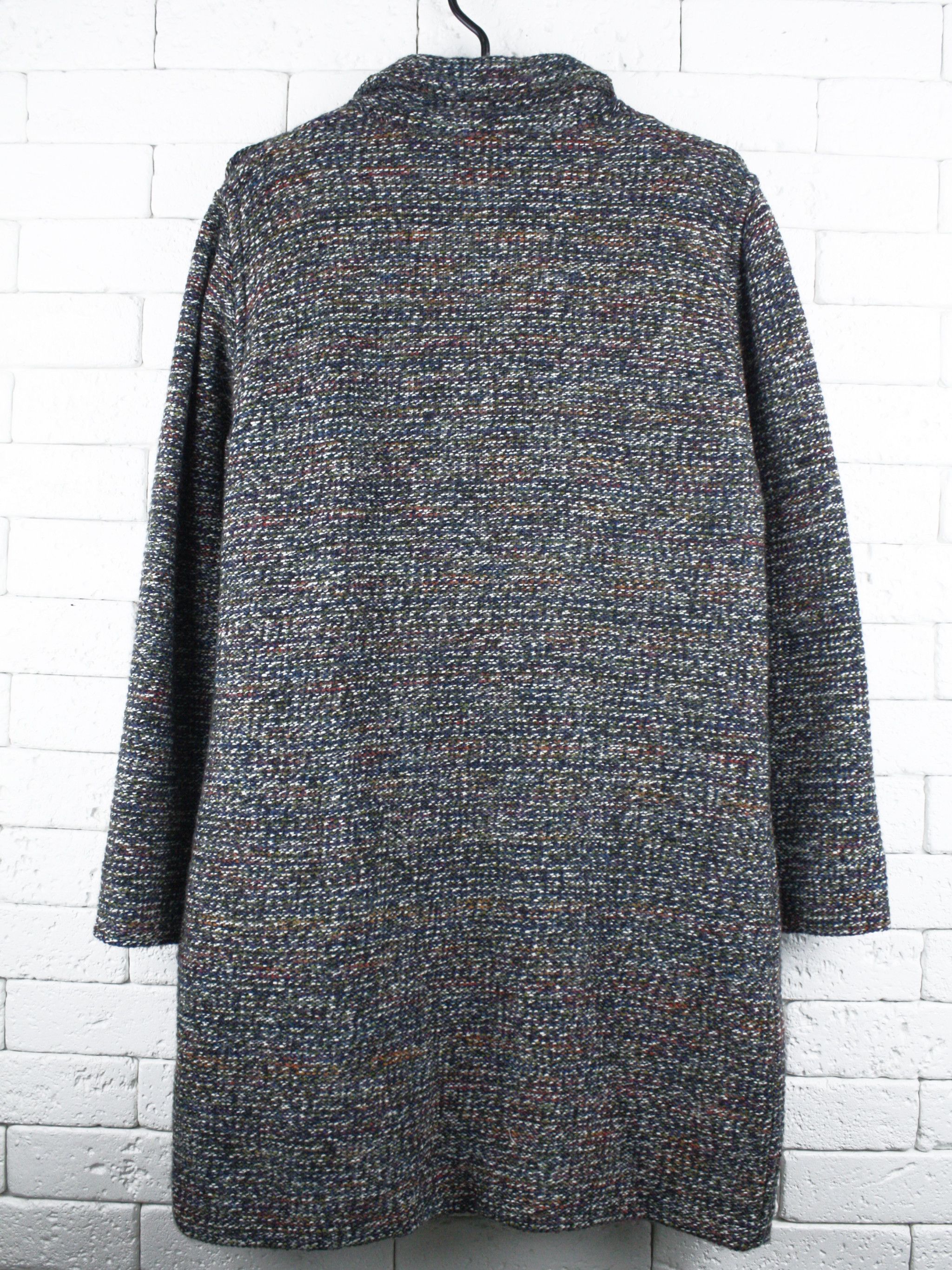 Missoni Missoni Vintage Geometric Floral Knit Button-Up Jacket Size M / US 6-8 / IT 42-44 - 2 Thumbnail