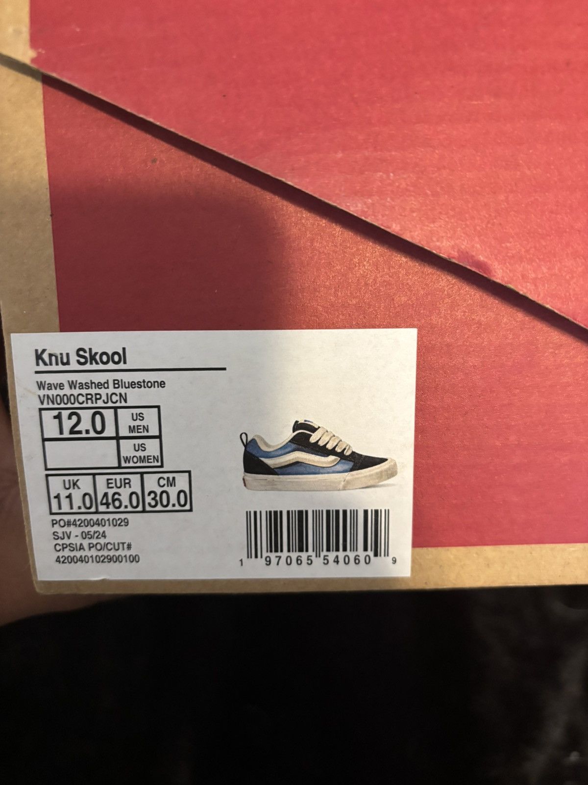 Vans Vans knu skool wave washed Size US 12 / EU 45 - 7 Thumbnail