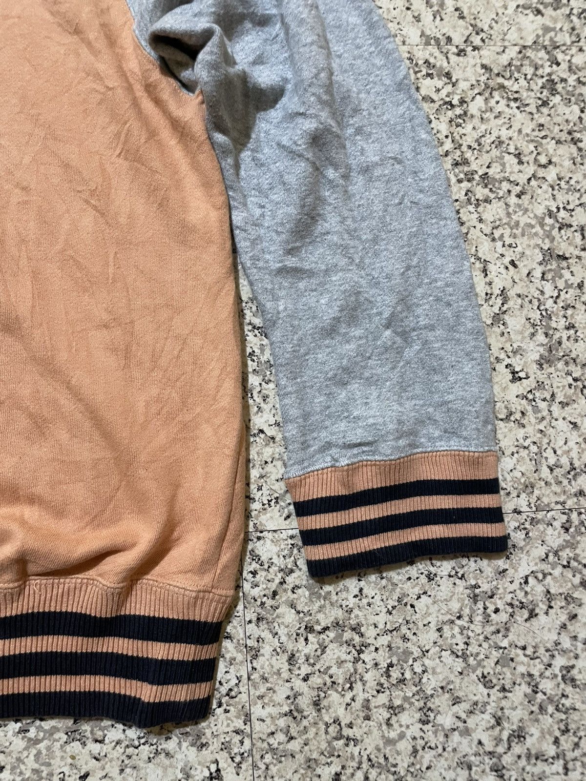 mercibeaucoup Mercibeaucoup Issey Miyake "Bear Ears" Raglan Varsity Hoodie Size US M / EU 48-50 / 2 - 12 Thumbnail