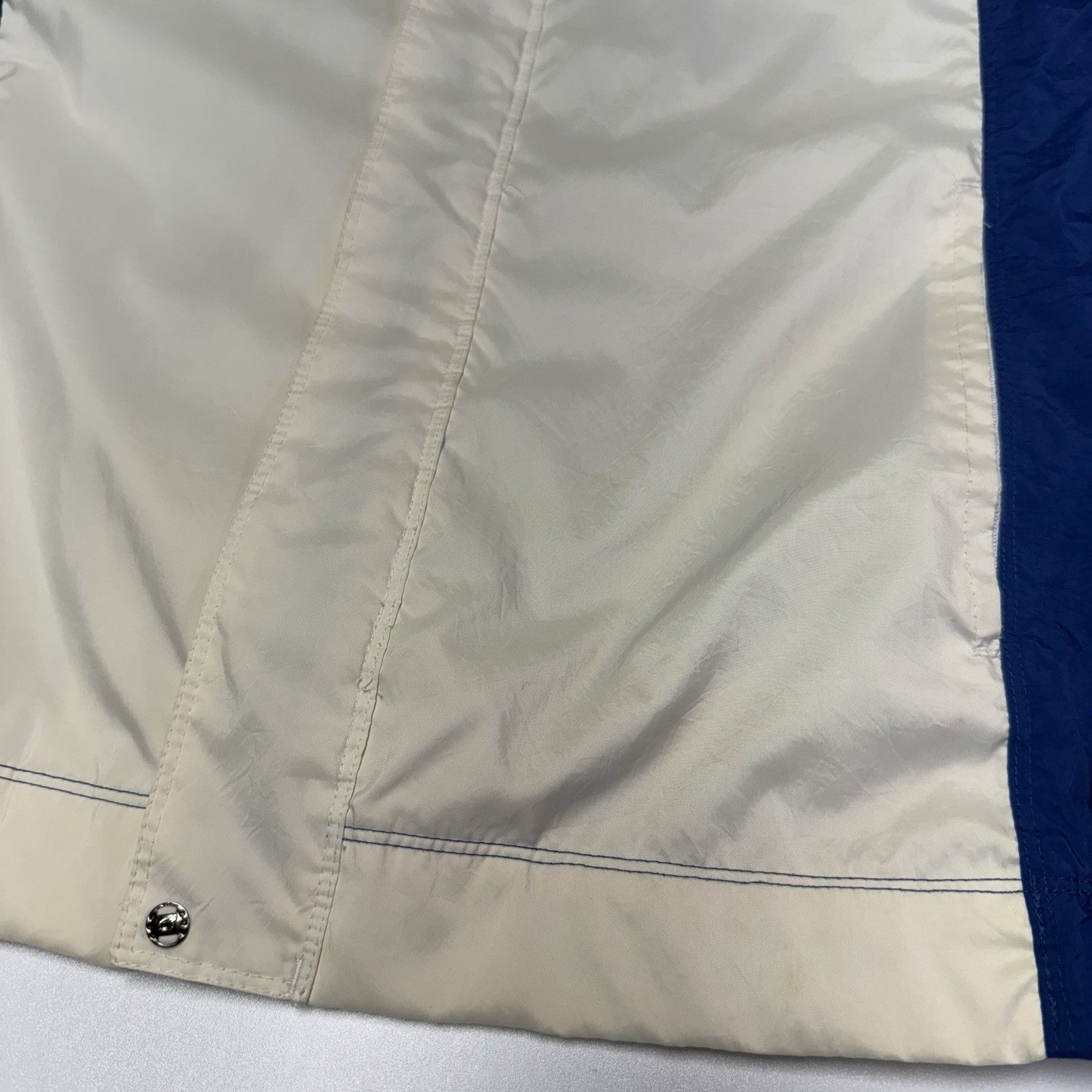 Nike Vintage 90s Nike Windbreaker Jacket Mens Large Blue Full Zip Size US L / EU 52-54 / 3 - 6 Thumbnail