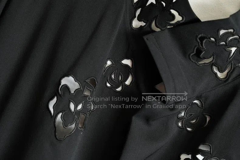 Yohji Yamamoto yohji yamamoto rose lace black jacket. Size US M / EU 48-50 / 2 - 4 Thumbnail