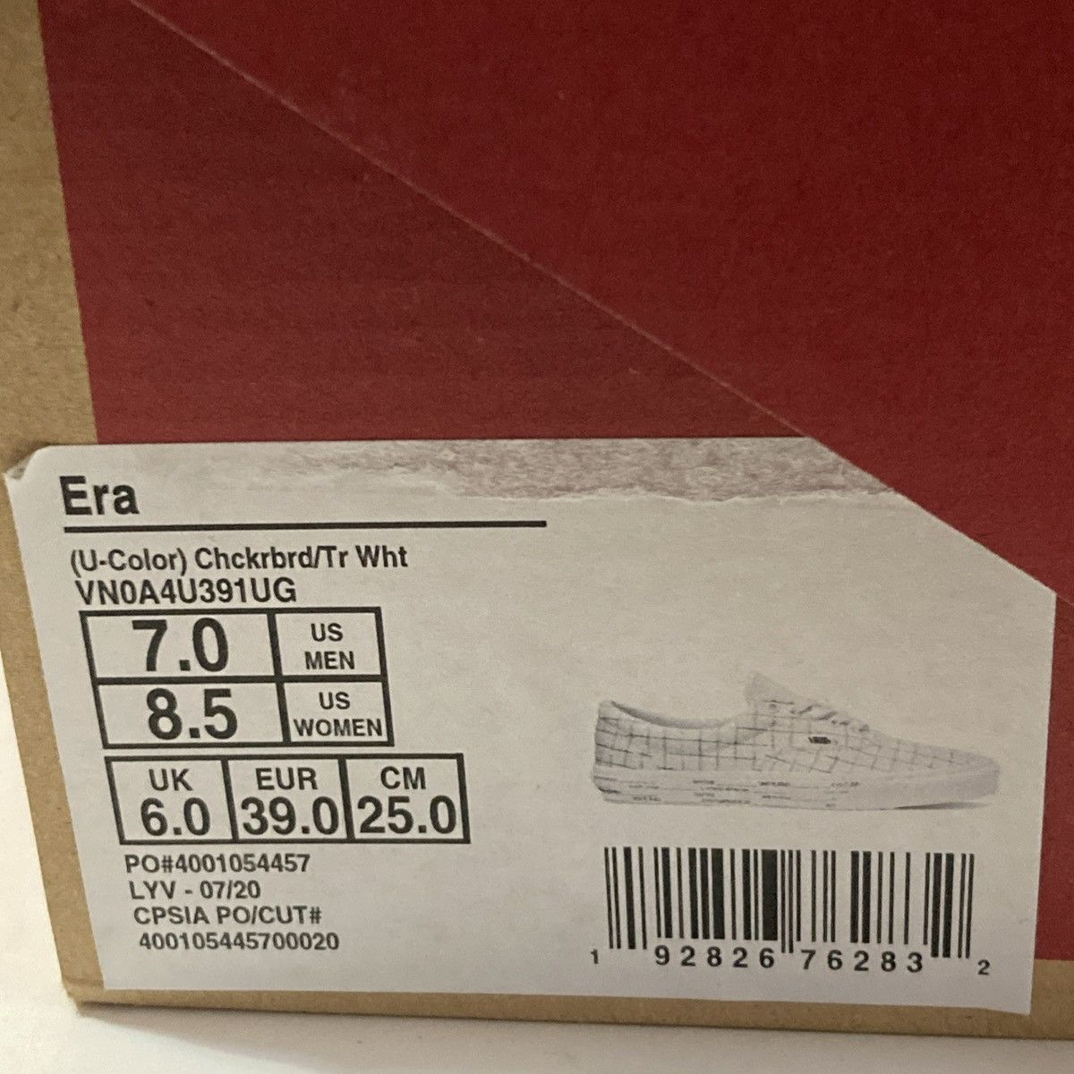 Designer × Vans Vans Classic Era U-Color Grid Shoes Size 7M 8.5W Size US 8.5 / IT 38.5 - 2 Thumbnail