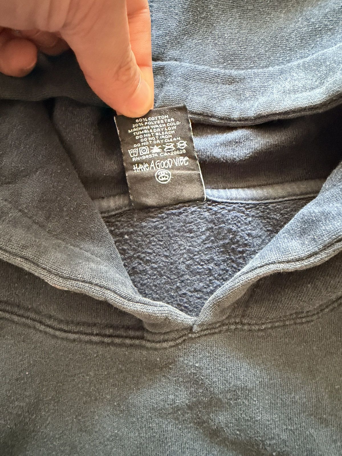 Stussy Vintage Stussy Skater Spelled Out Hoodie Size US S / EU 44-46 / 1 - 4 Thumbnail