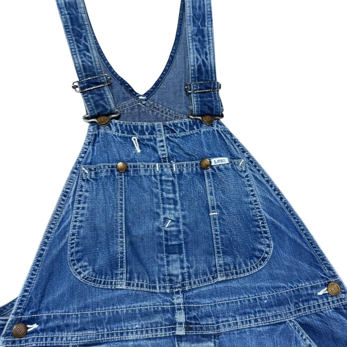 Lee Vintage 60s Lee Union Made Denim Overalls Size US 34 / EU 50 - 4 Thumbnail
