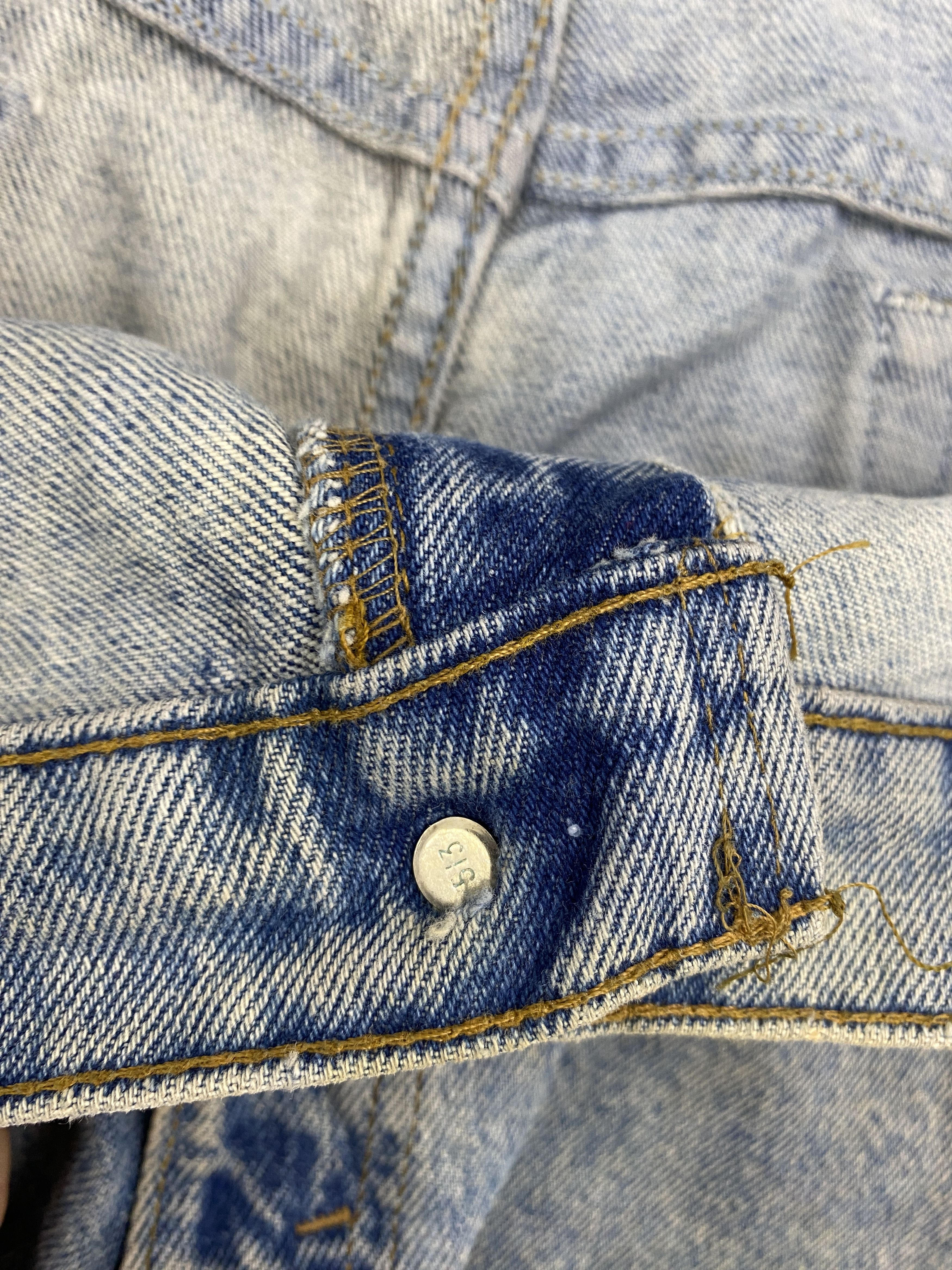 Levi's Vintage 90s Levis 545 Faded Blue Jeans S0038 Size US 39 - 14 Thumbnail