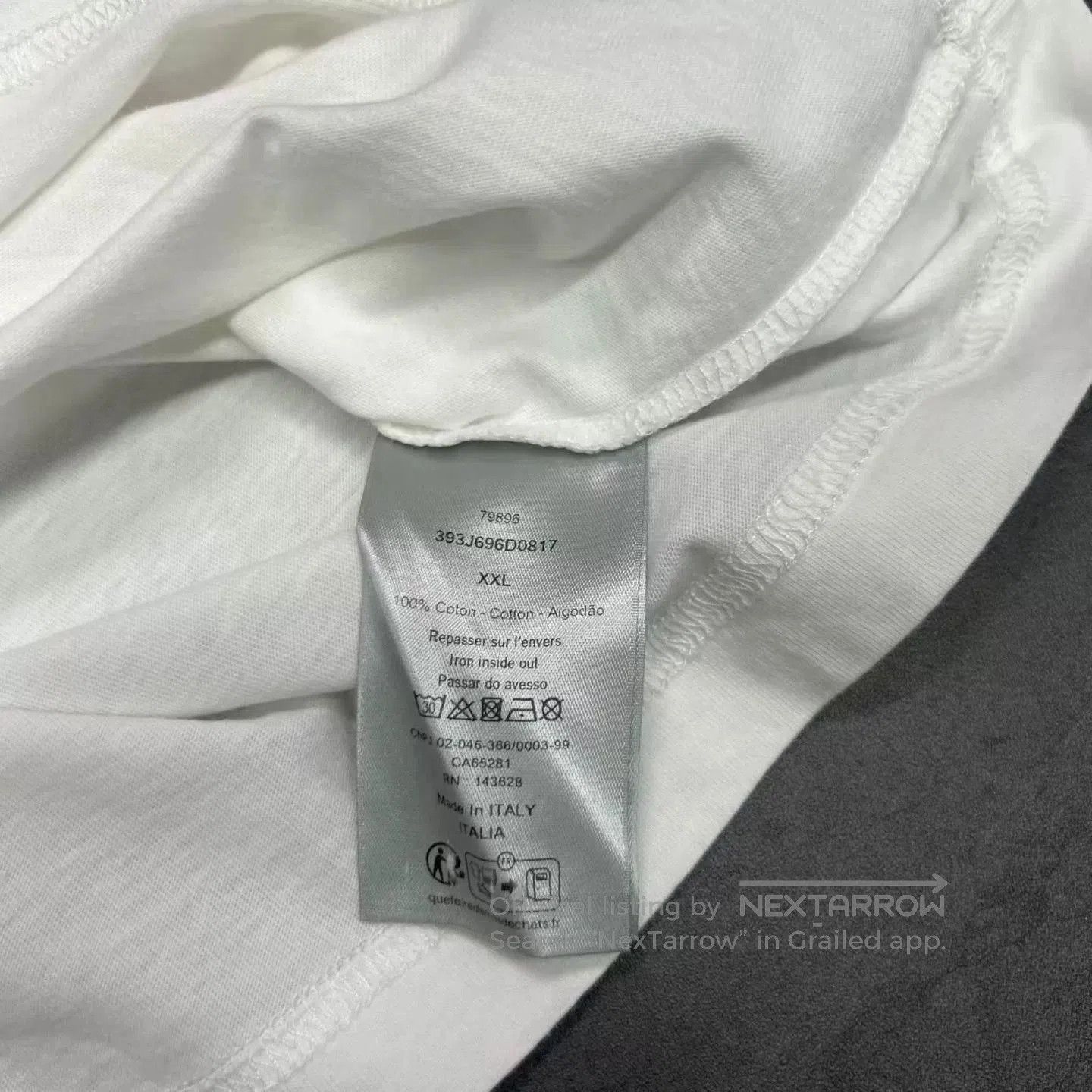 Dior DIOR Space Distressed Print Short Sleeve. Size US XXL / EU 58 / 5 - 5 Thumbnail