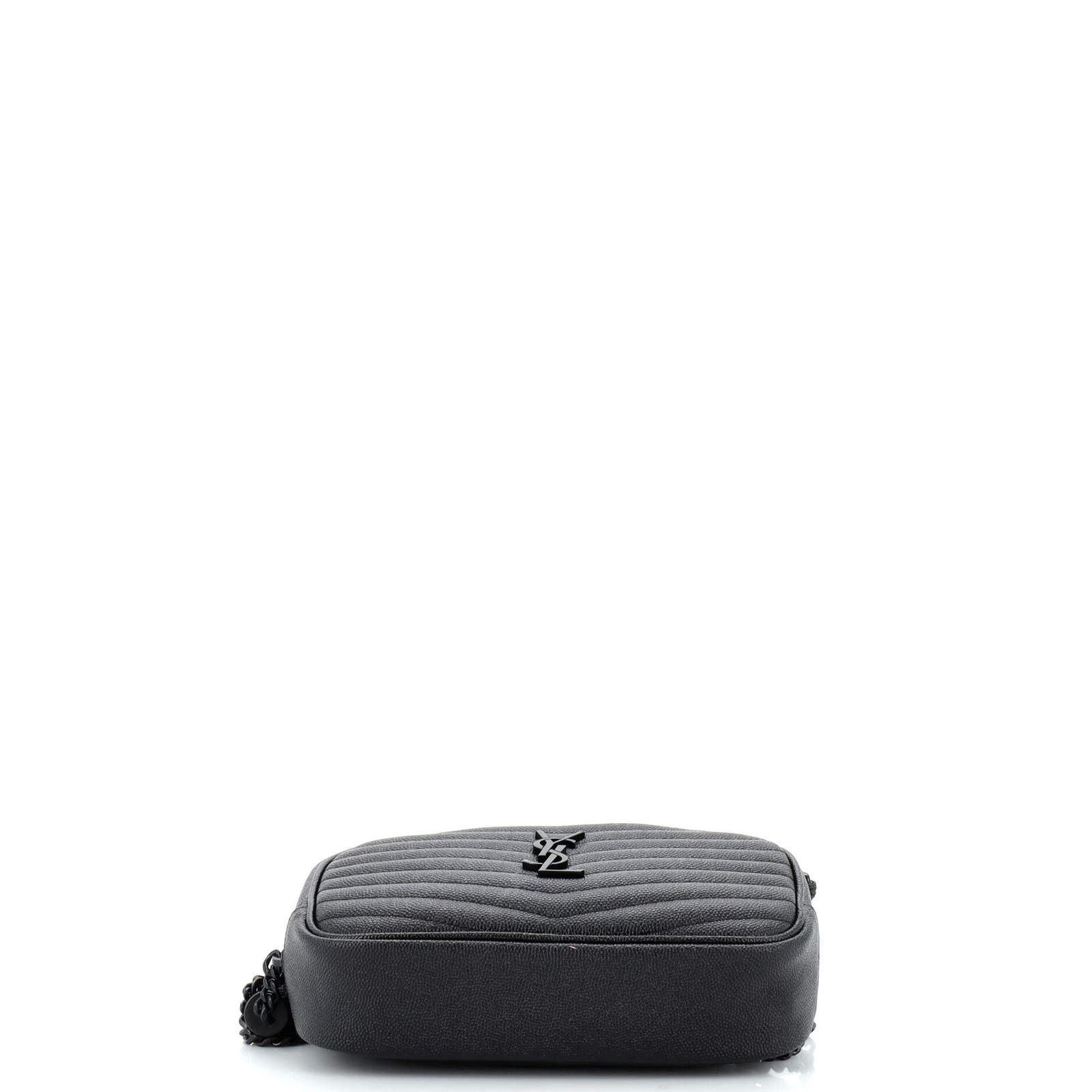 Yves Saint Laurent Lou Camera Bag Matelasse Chevron Leather Mini Size ONE SIZE - 4 Thumbnail