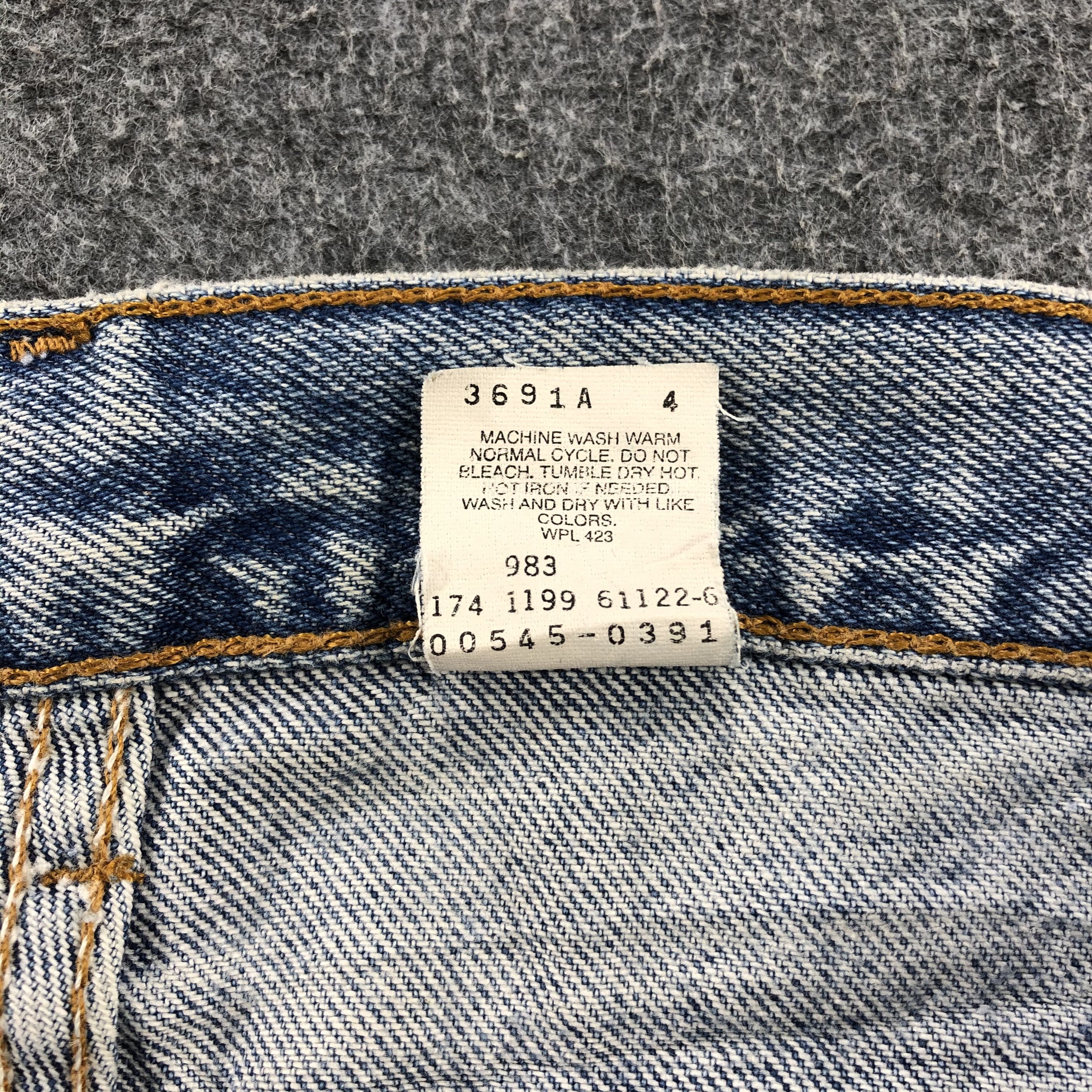 Levi's Vintage 90s Levis Jeans Lot 545 Stone Washed Denim-J964 Size US 33 - 11 Thumbnail