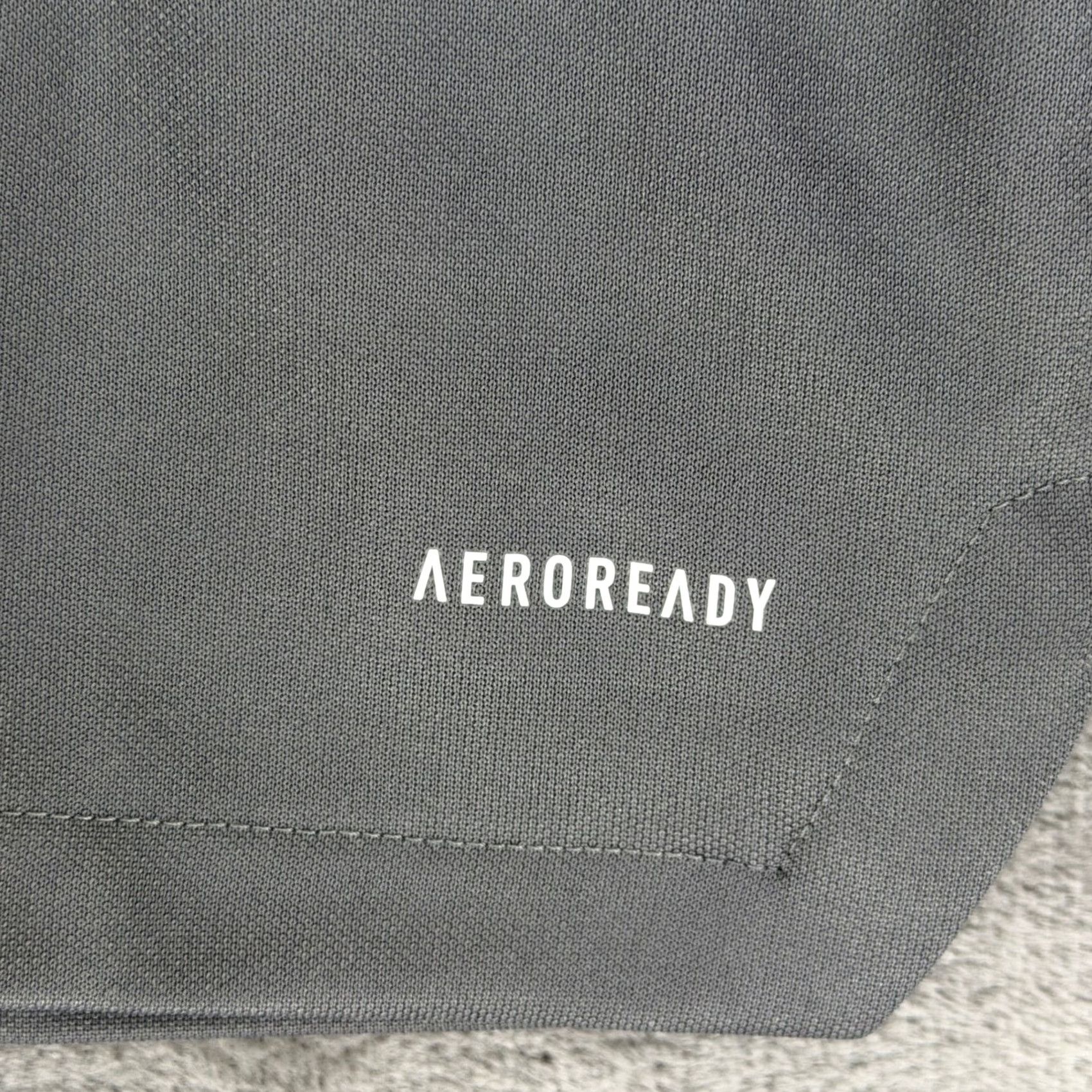 Adidas Adidas AEROREADY Primegreen Mens Track Jacket L Gray Basketball Full Zip Size US L / EU 52-54 / 3 - 3 Thumbnail