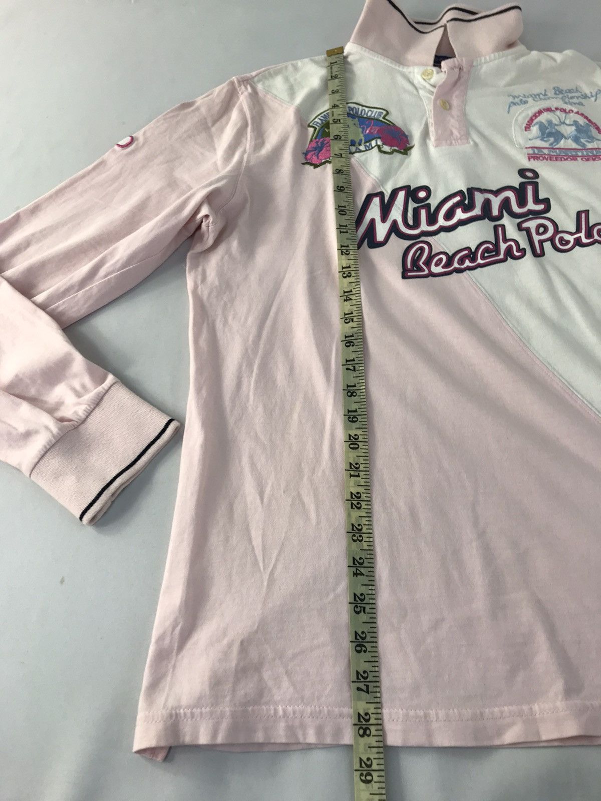 La Martina La Martina Flamingos Polo Club Miami Beach #1 Polo Tee Size US L / EU 52-54 / 3 - 13 Thumbnail