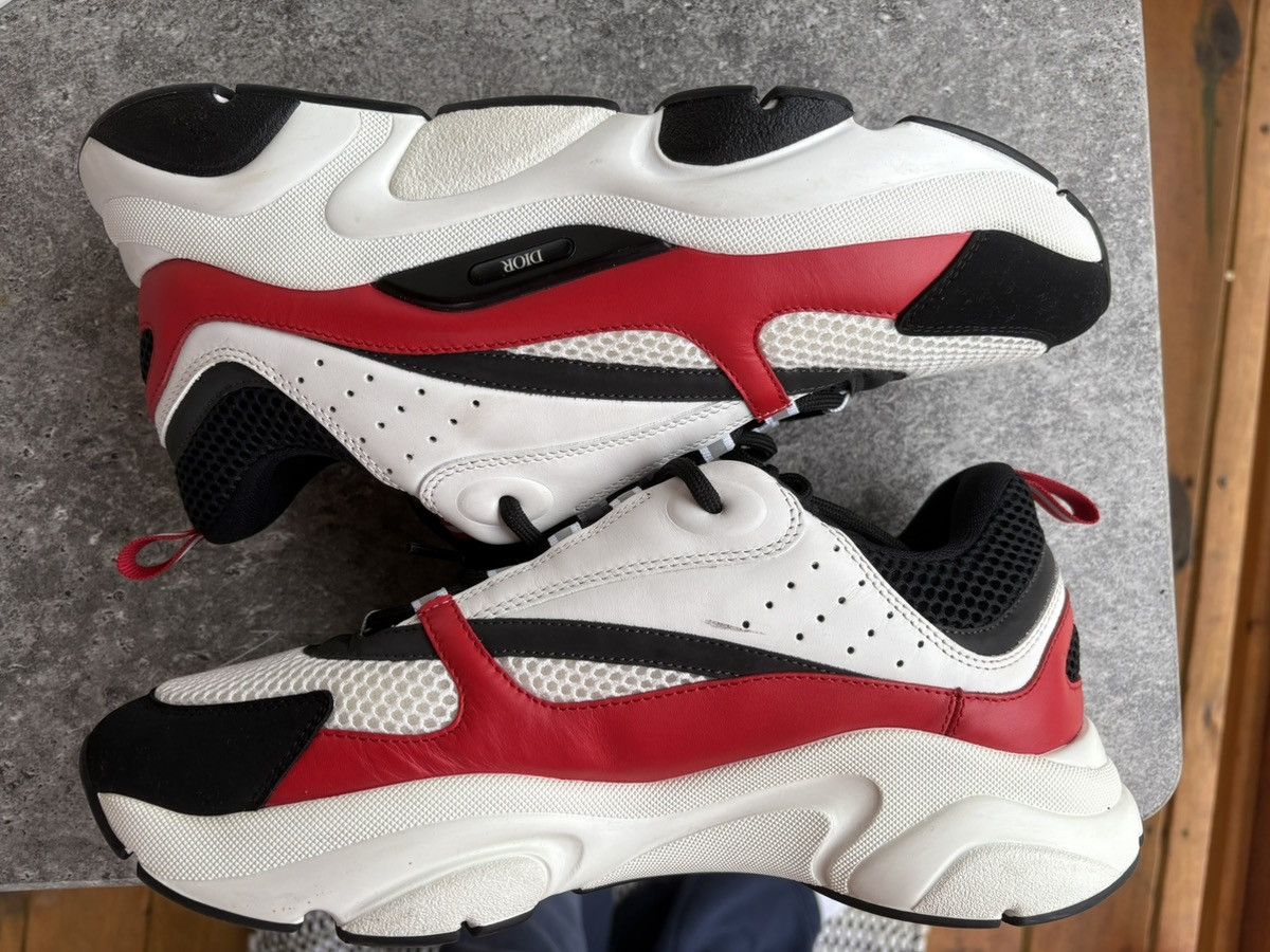 Dior Dior B22 Red/White Size US 13 / EU 46 - 1 Thumbnail