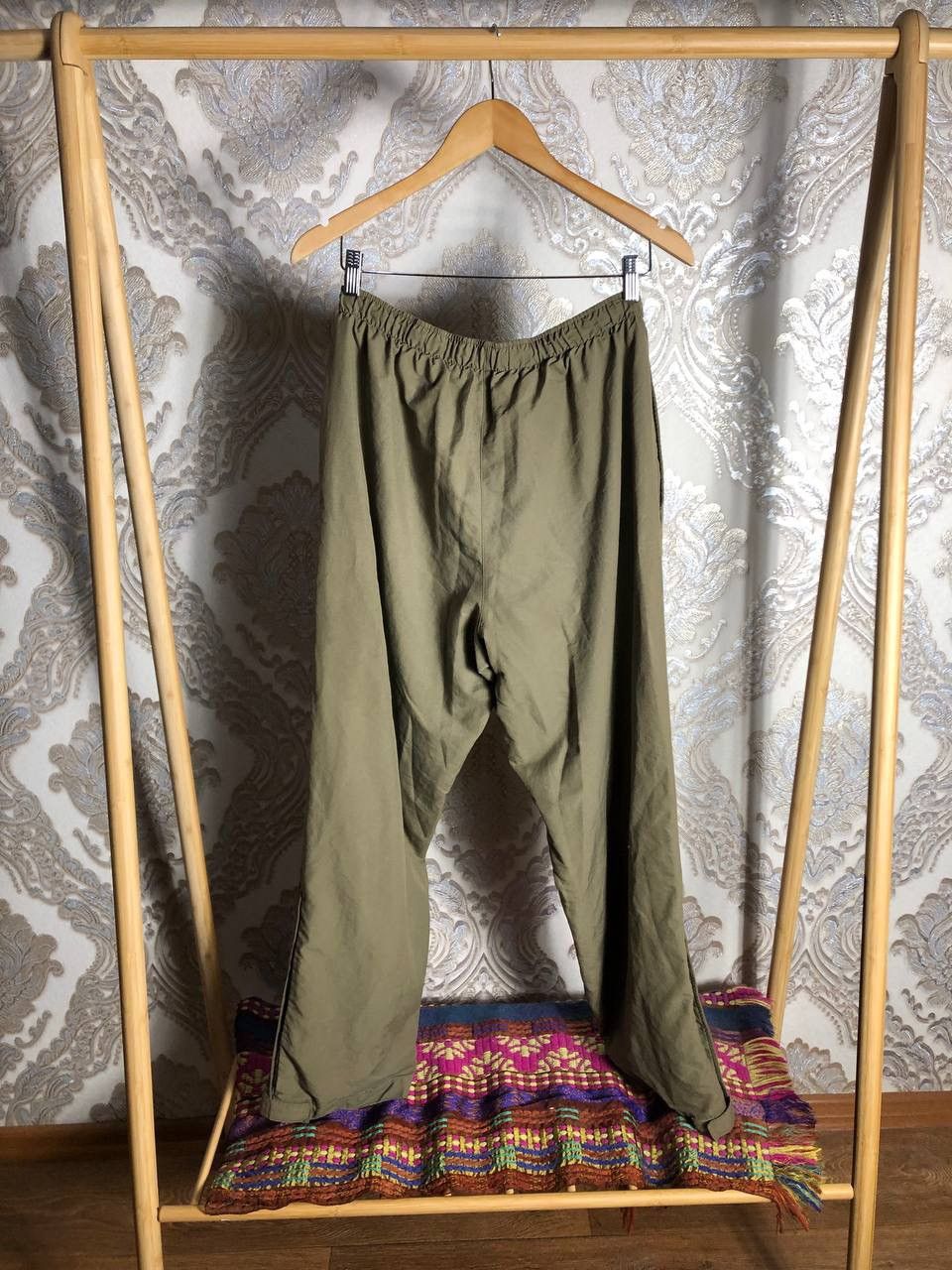 Nike × Vintage VERY RARE NIKE RETRO SWEATPANTS DRILL JAPAN STYLE Y2K 90s Size US 34 / EU 50 - 8 Thumbnail