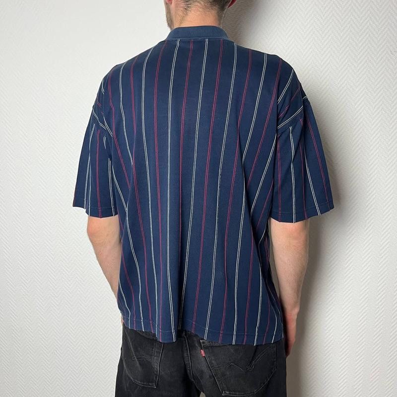 Paul & Shark Paul&Shark Yachting Polo Navy Blue Striped Shirt Size L Size US XL / EU 56 / 4 - 11 Thumbnail