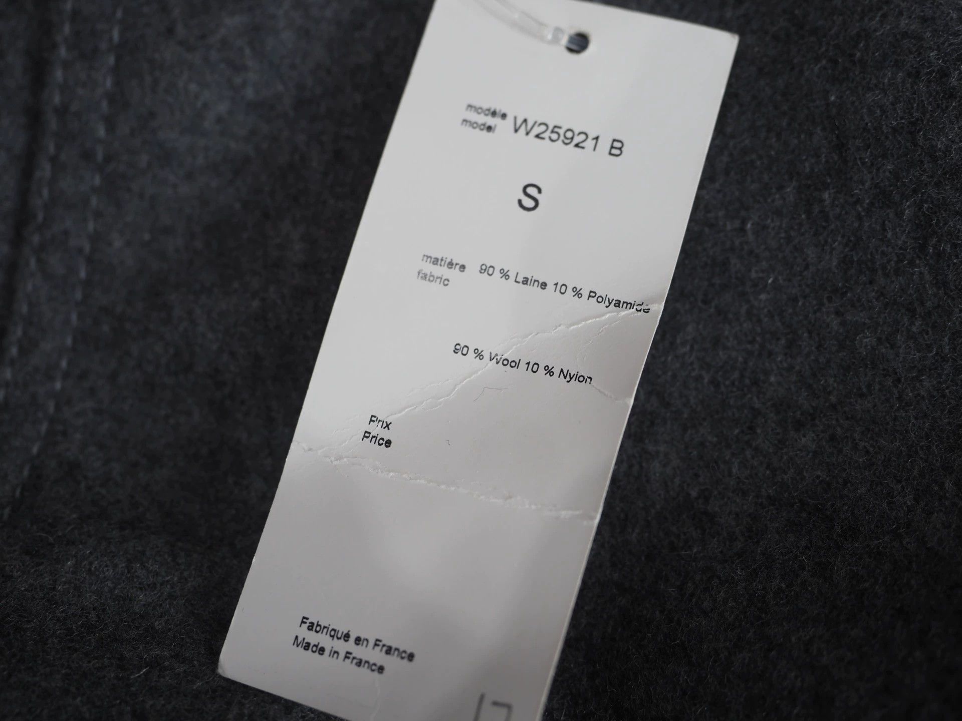 Comme des Garcons CDG SHIRT BOYS Dark Grey Wool Cropped Pants Size US 28 / EU 44 - 4 Thumbnail