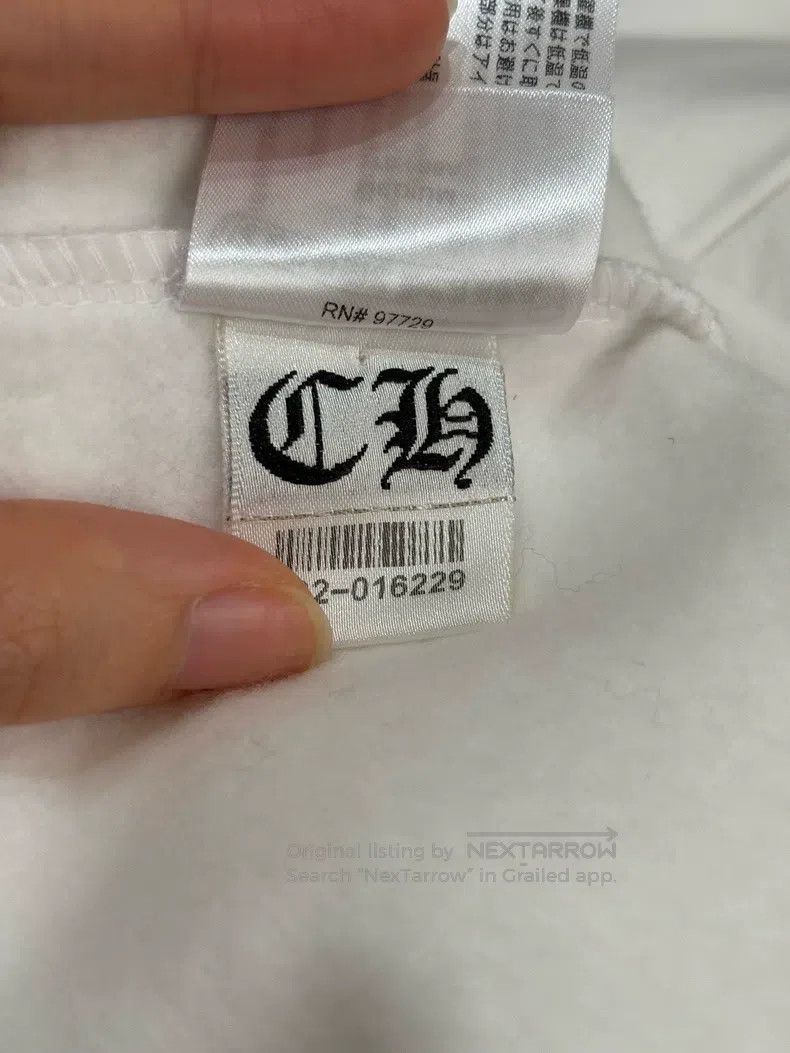 Chrome Hearts CHROME HEARTS Size M Blue Sanskrit white and blue letter ar Size US M / EU 48-50 / 2 - 6 Thumbnail