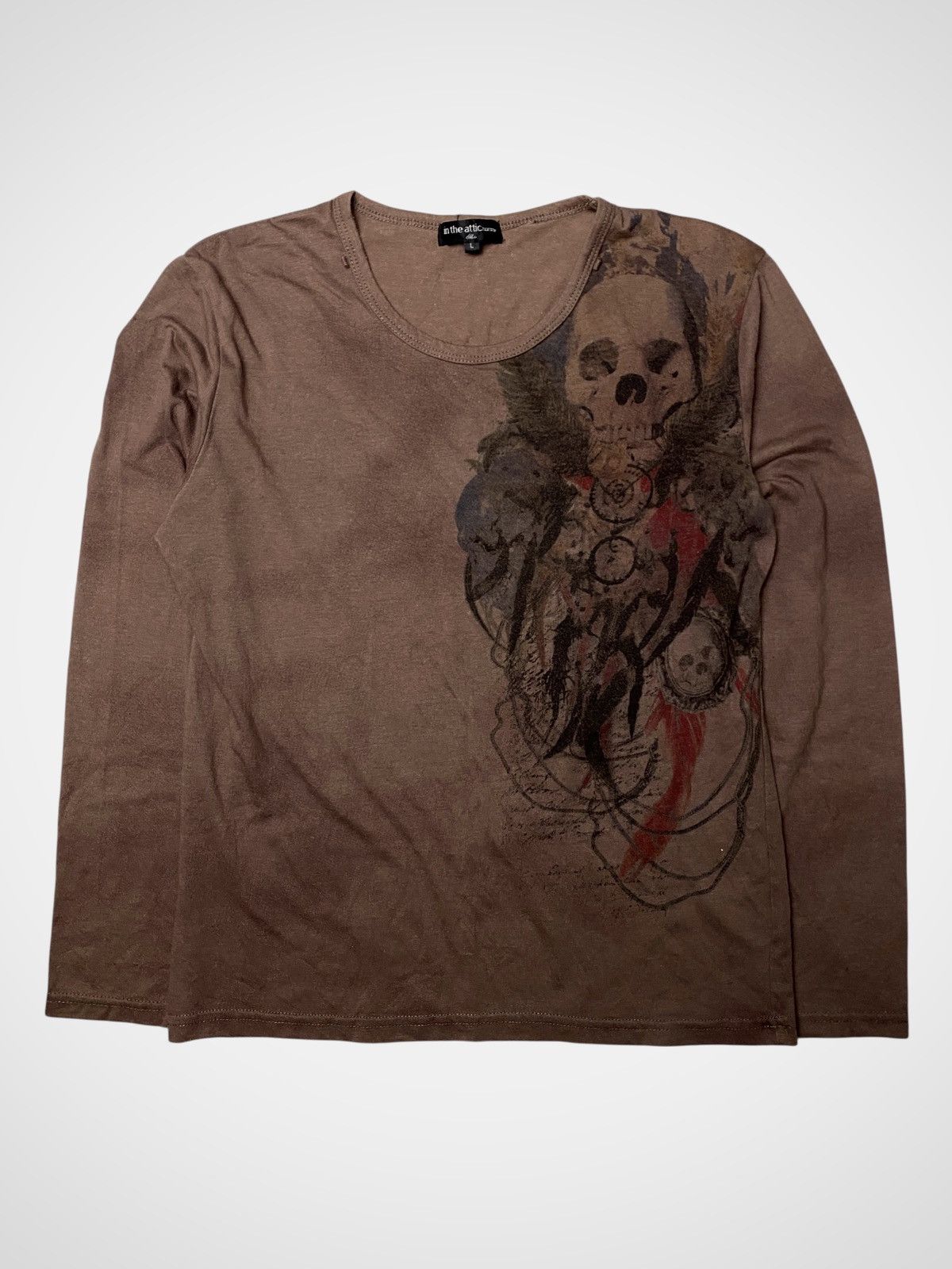 If Six Was Nine In The Attic Homme Skull Tribal Longsleeve Size US S / EU 44-46 / 1 - 1 Thumbnail