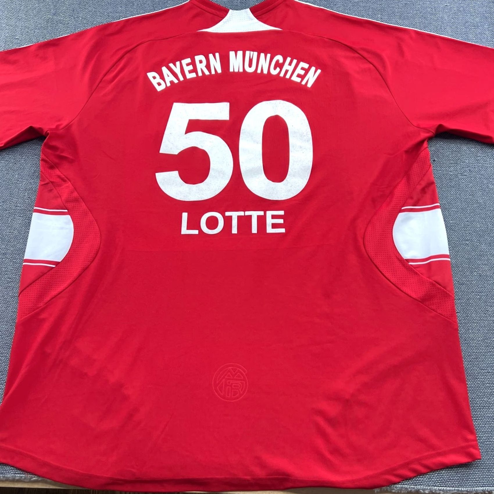Adidas Bayern Munich 2007 2008 Home Football Jersey Mens 3XL Adidas Shirt Size US XXL / EU 58 / 5 - 4 Thumbnail