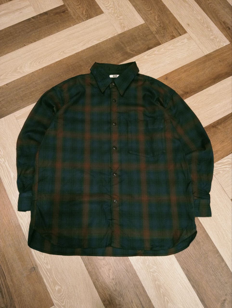 Lemaire × Uniqlo UNIQLO U CHRISTOPHE LEMAIRE OVERSIZED FLANNEL Size US XL / EU 56 / 4 - 1 Thumbnail