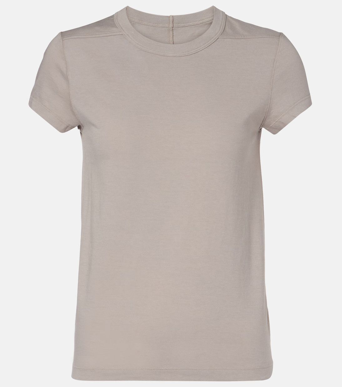 Rick Owens o1y0126 Crewneck T-Shirt in Light Gray Size M / US 6-8 / IT 42-44 - 1 Thumbnail