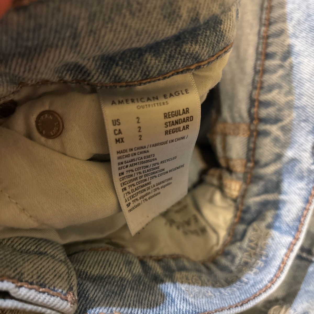 American Eagle Outfitters american eagle super high rise ankle straight Size 25" / US 0 / IT 36 - 8 Thumbnail
