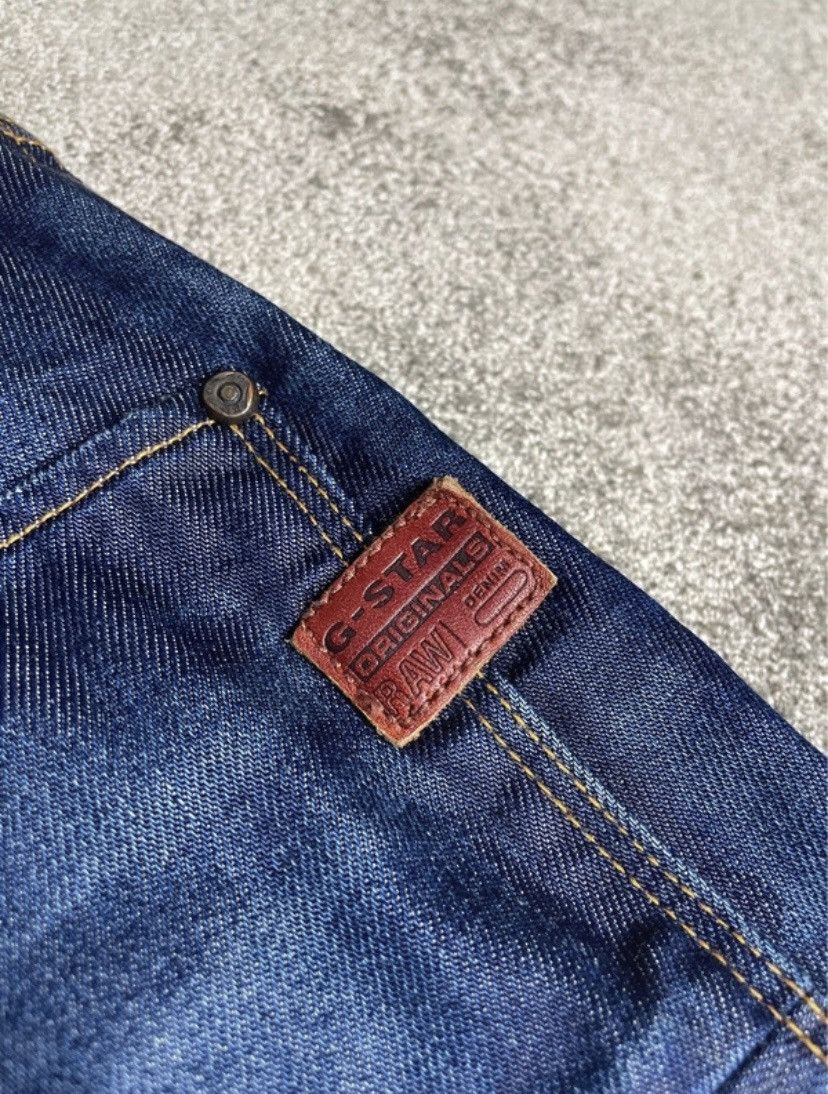 G-Star G-Star Raw Ranch 5620 3D Tareped Jeans Dark Indigo Denim Size US 34 / EU 50 - 11 Thumbnail