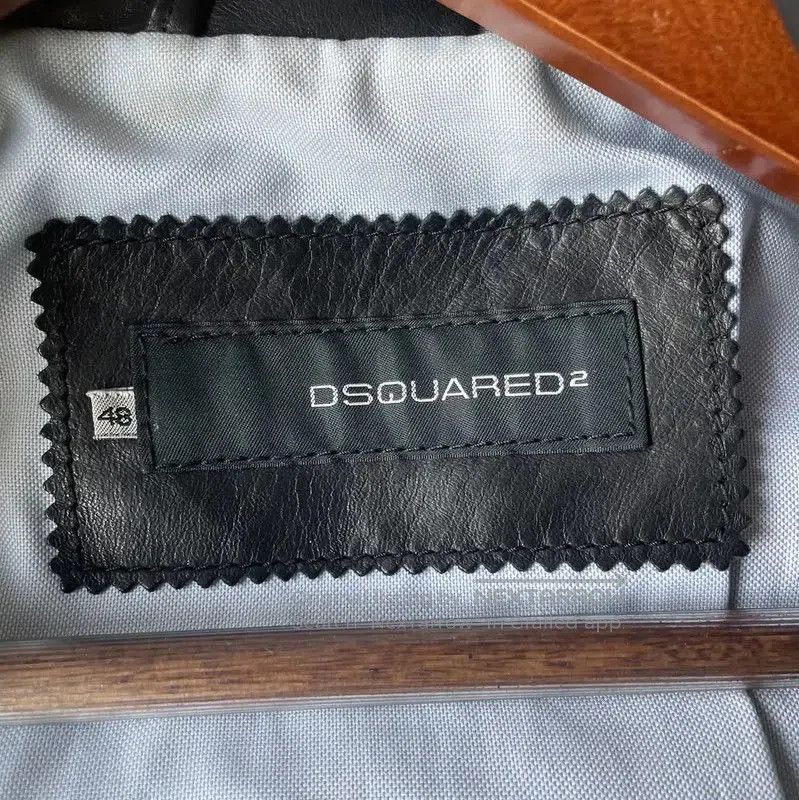Other DSQUARED2 Black Leather Men's Jacket L Size . Size US L / EU 52-54 / 3 - 5 Thumbnail