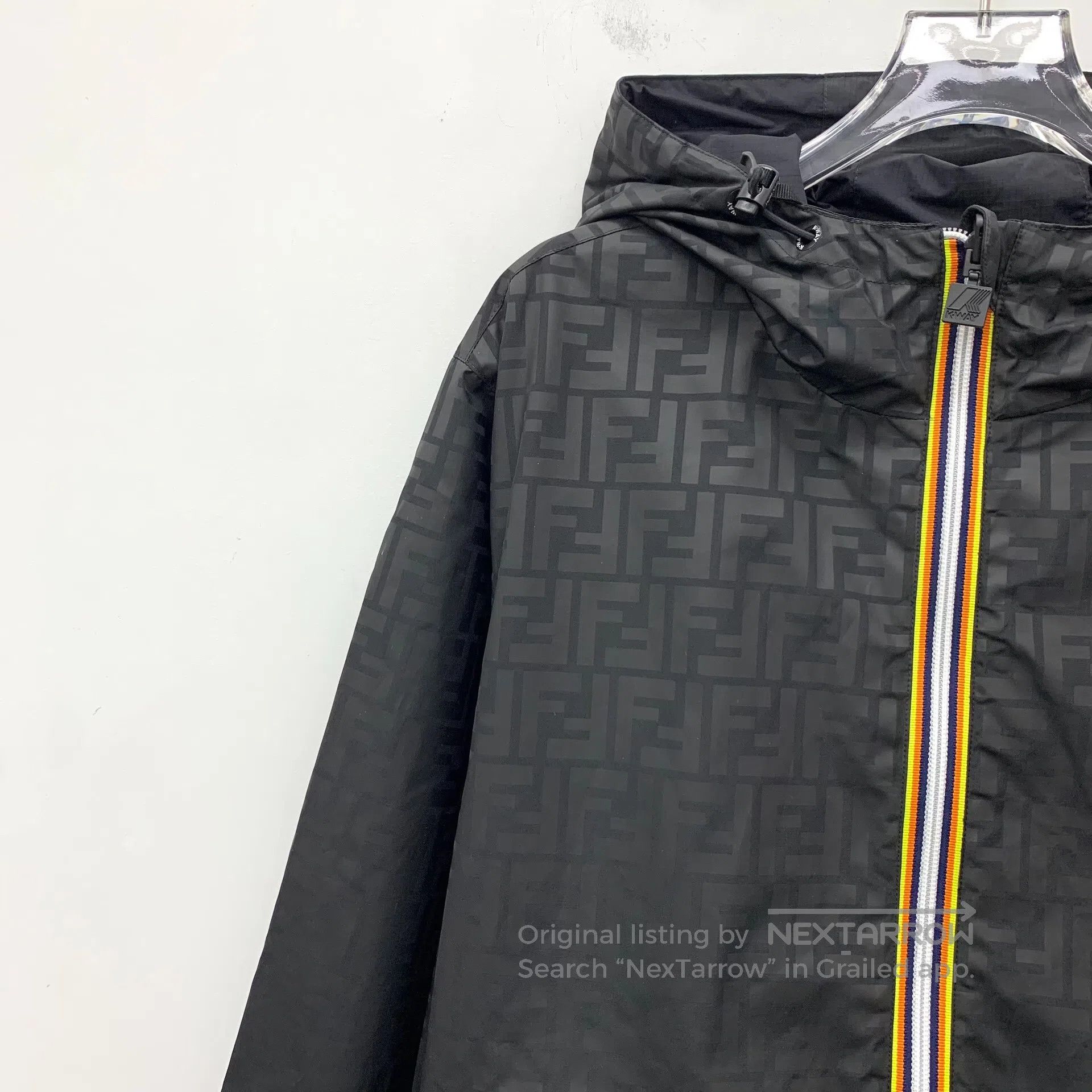 Fendi FENDI Black leather look reversible zip jacket| Size US S / EU 44-46 / 1 - 7 Thumbnail