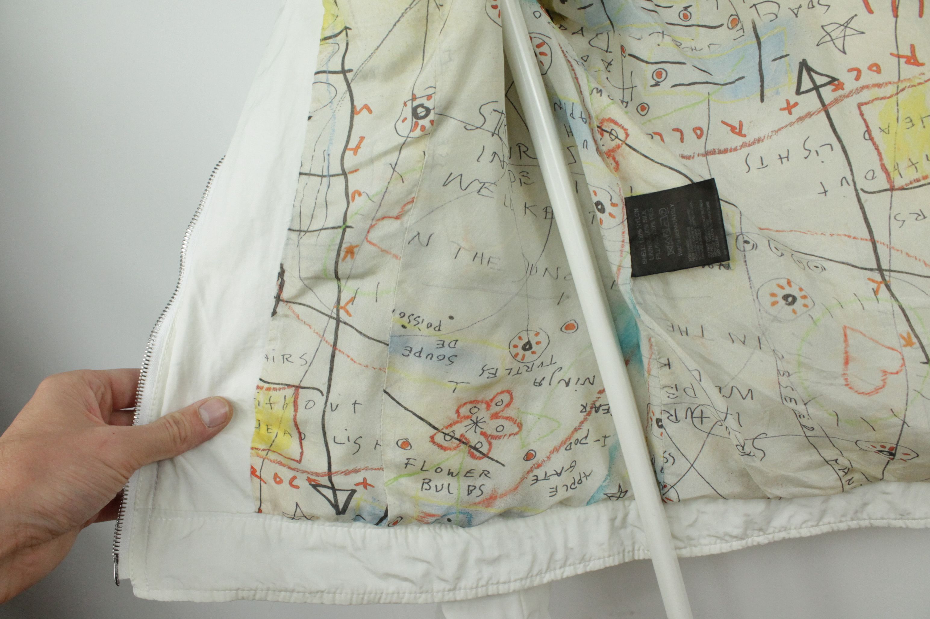 JET SET JET SET White Nylon Light Casual Women's Jacket Size L / US 10 / IT 46 - 15 Thumbnail