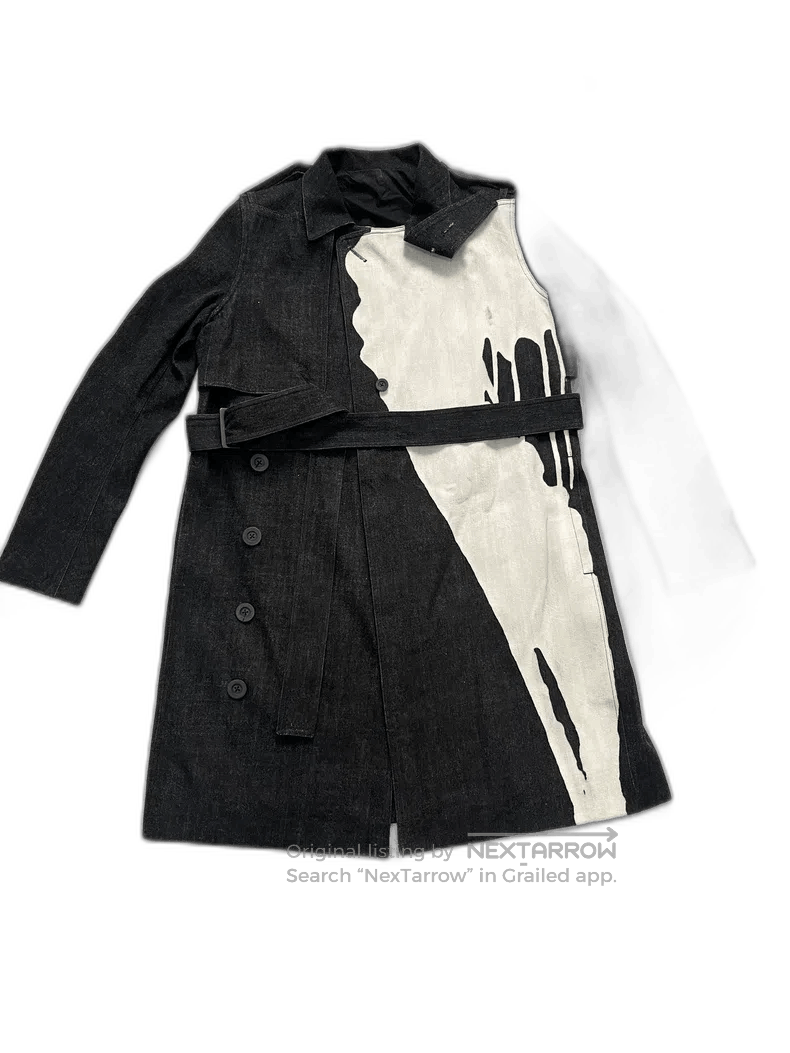 Rick Owens rick owens fw16 ink splatter coat. Size US L / EU 52-54 / 3 - 1 Thumbnail