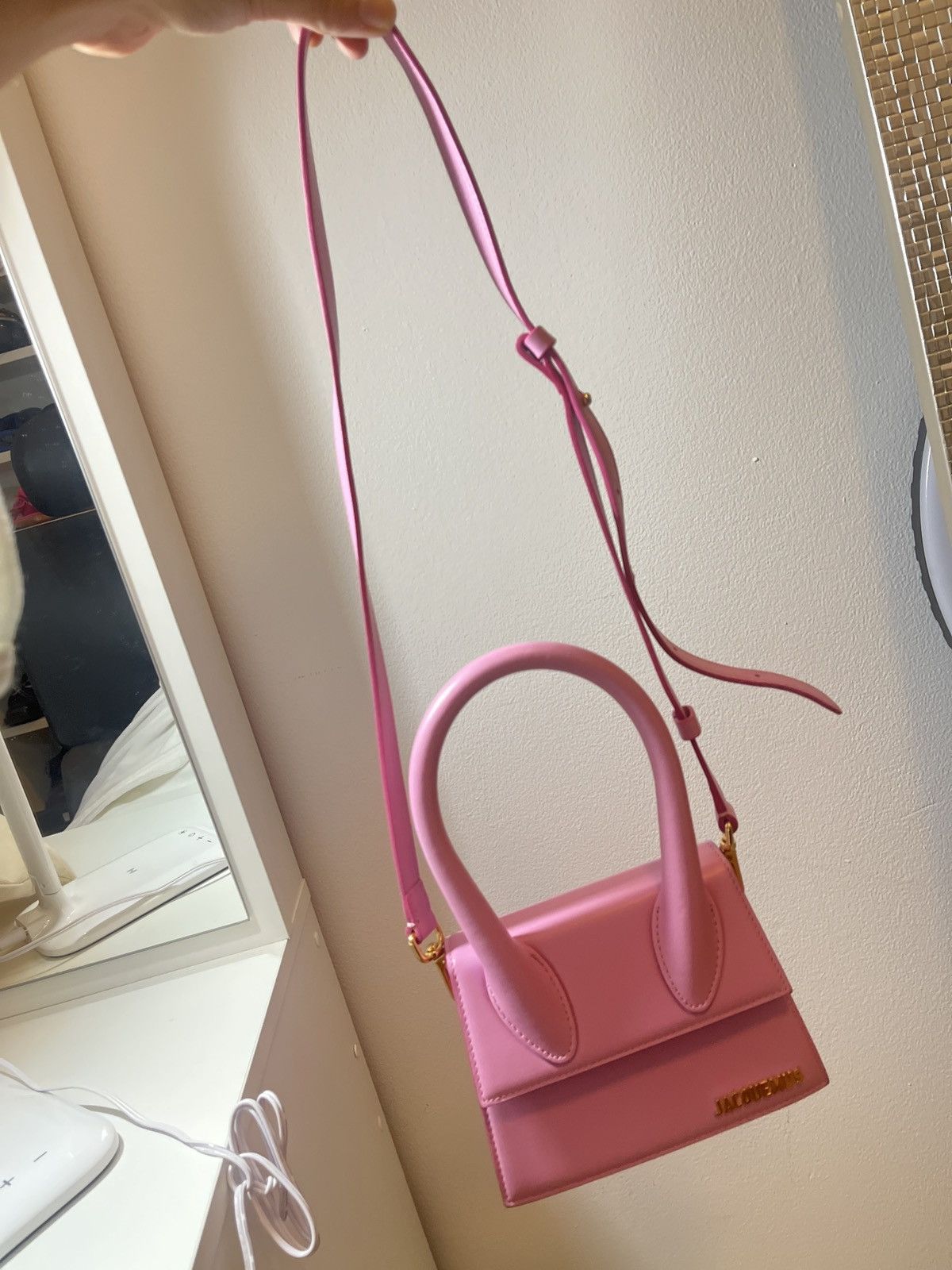 Jacquemus Jacquemus Le Chiquito moyen Light Pink Size ONE SIZE - 11 Thumbnail
