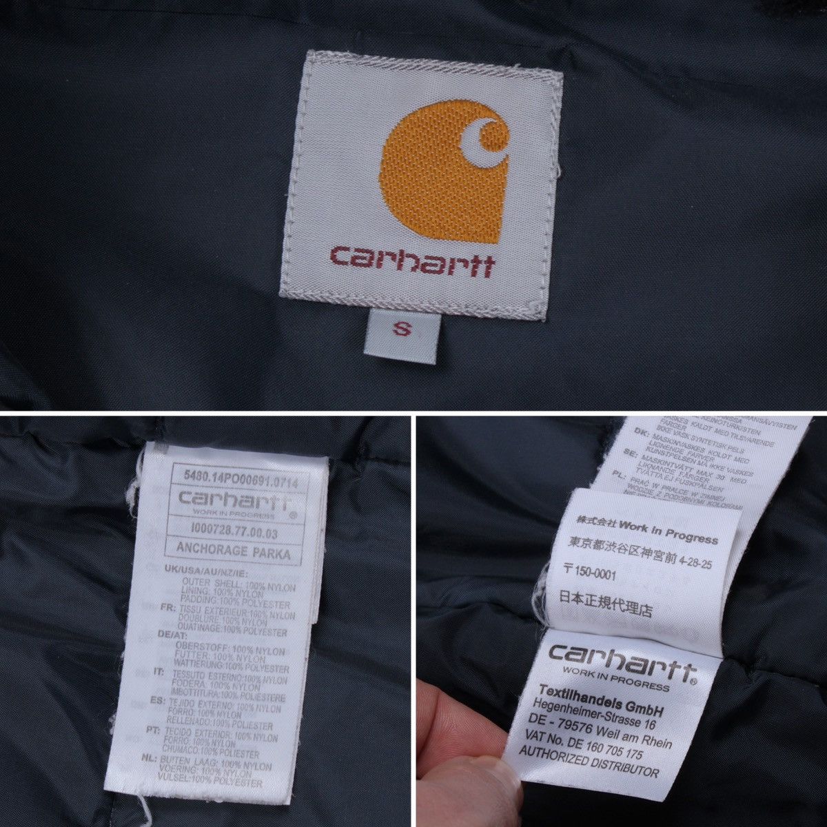 Carhartt × Carhartt Wip CARHARTT WIP Anchorage Parka Nylon Blue Fur Hooded Size US S / EU 44-46 / 1 - 25 Thumbnail