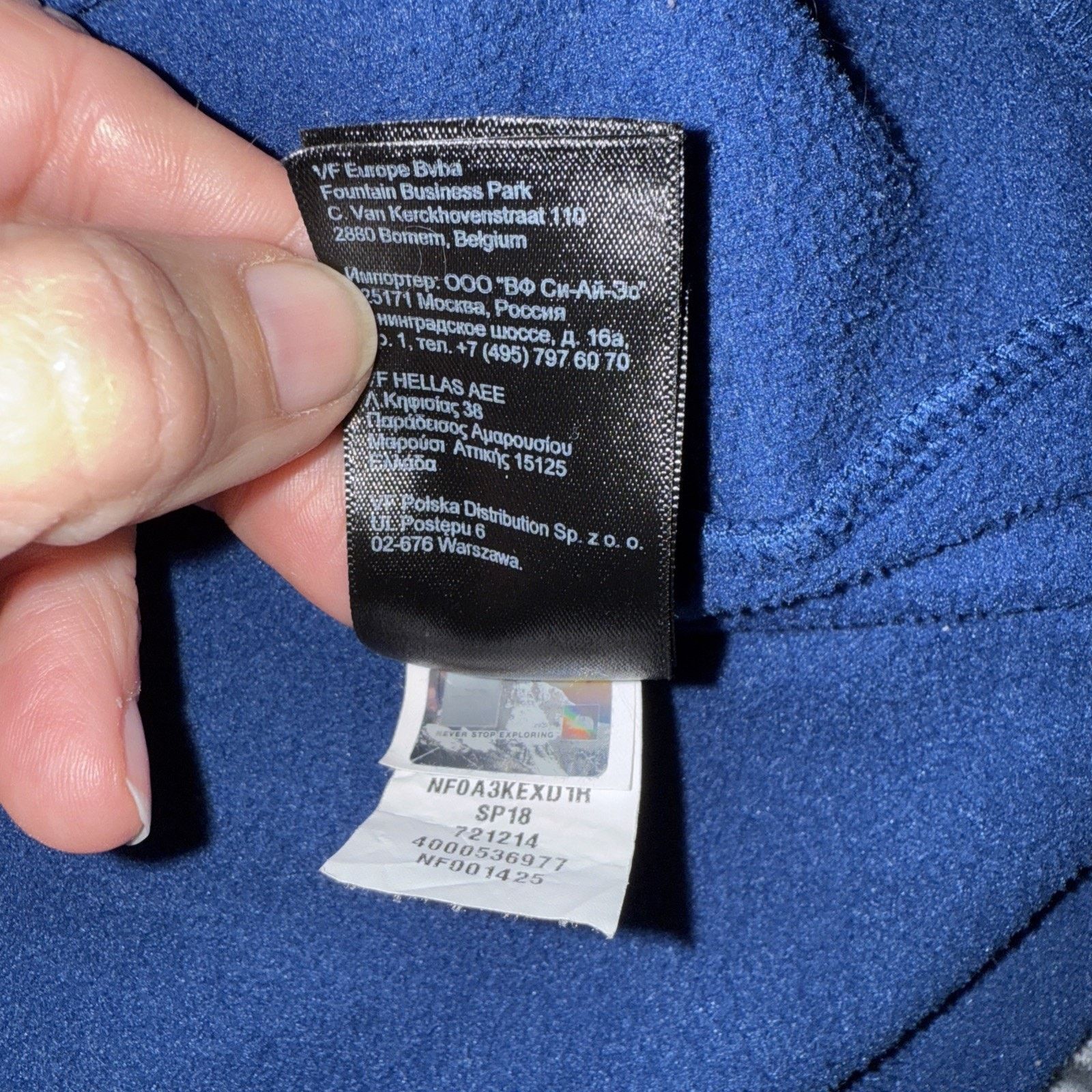 The North Face North Face Blue 1/2 Zip Pullover Fleece Sz L Preppy Gorpcore Size US L / EU 52-54 / 3 - 13 Thumbnail