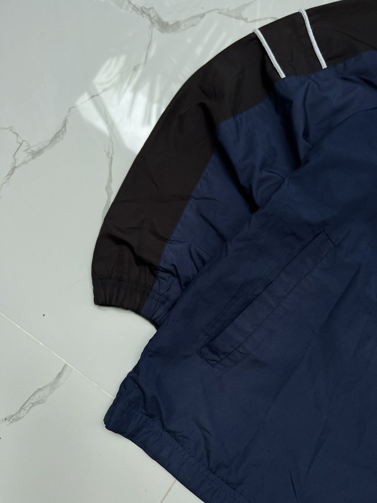 Nike × Vintage 90’s NIKE SWOOSH LOGO RETRO Y2K TRACK JACKET Size US M / EU 48-50 / 2 - 4 Thumbnail