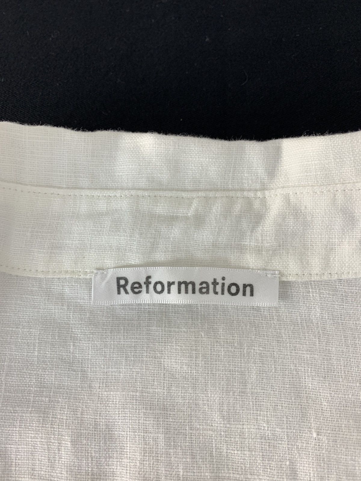 Japanese Brand Reformation Plain Minimalist White Button Up Shirt Size US XL / EU 56 / 4 - 7 Thumbnail
