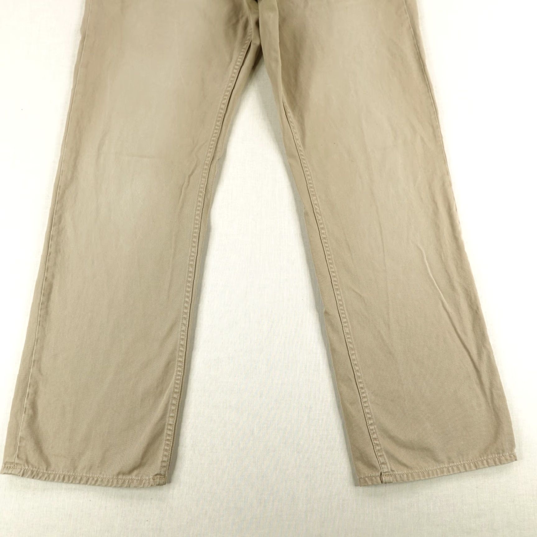 Polo Ralph Lauren VINTAGE Polo Ralph Lauren Pants Mens 36x32 Chino Khaki Beige Straight Fit Adult Casual Professional 2000s Size US S / EU 44-46 / 1 - 3 Thumbnail