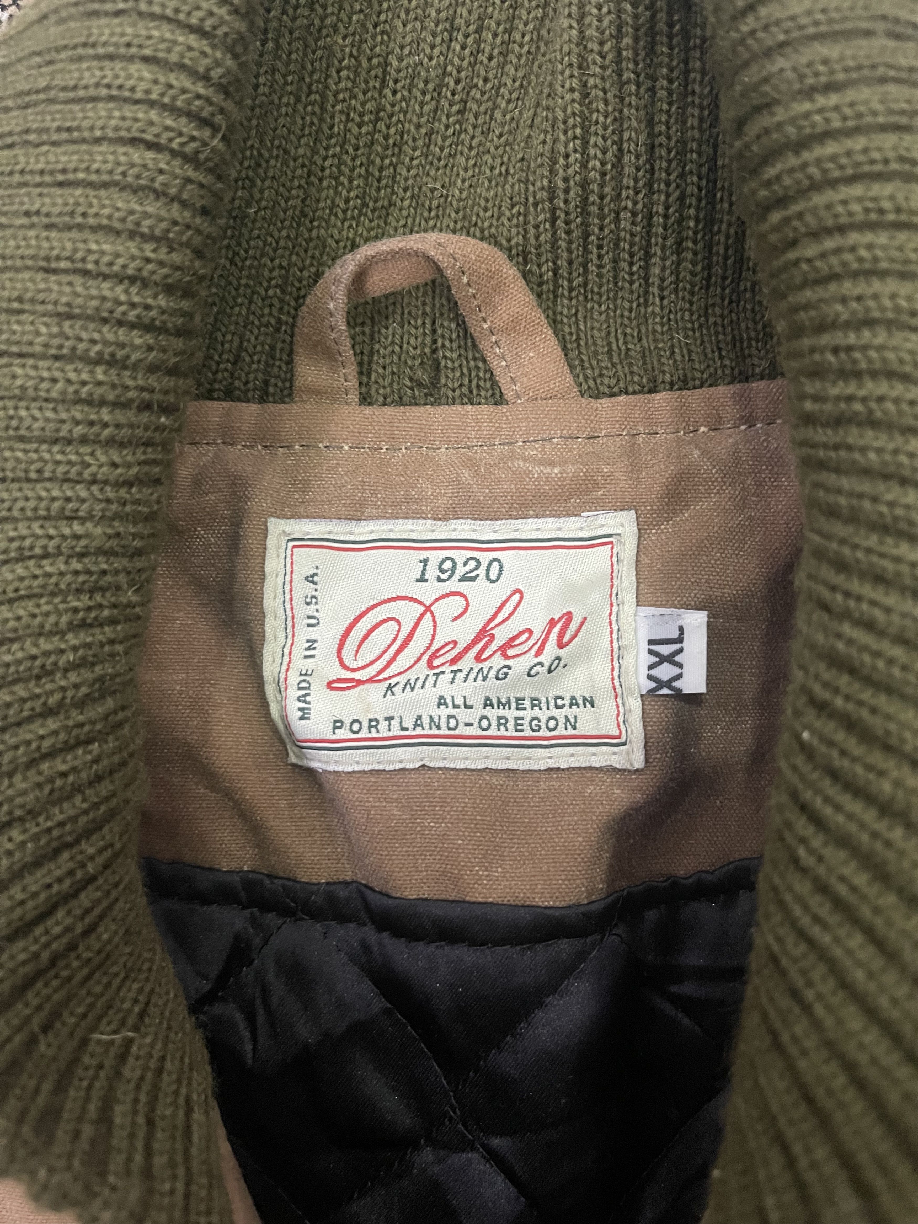 Dehen 1920 Dehen 1920 Heavy Duty Old School Truth Waxed Oil Jacket Size US XXL / EU 58 / 5 - 8 Thumbnail