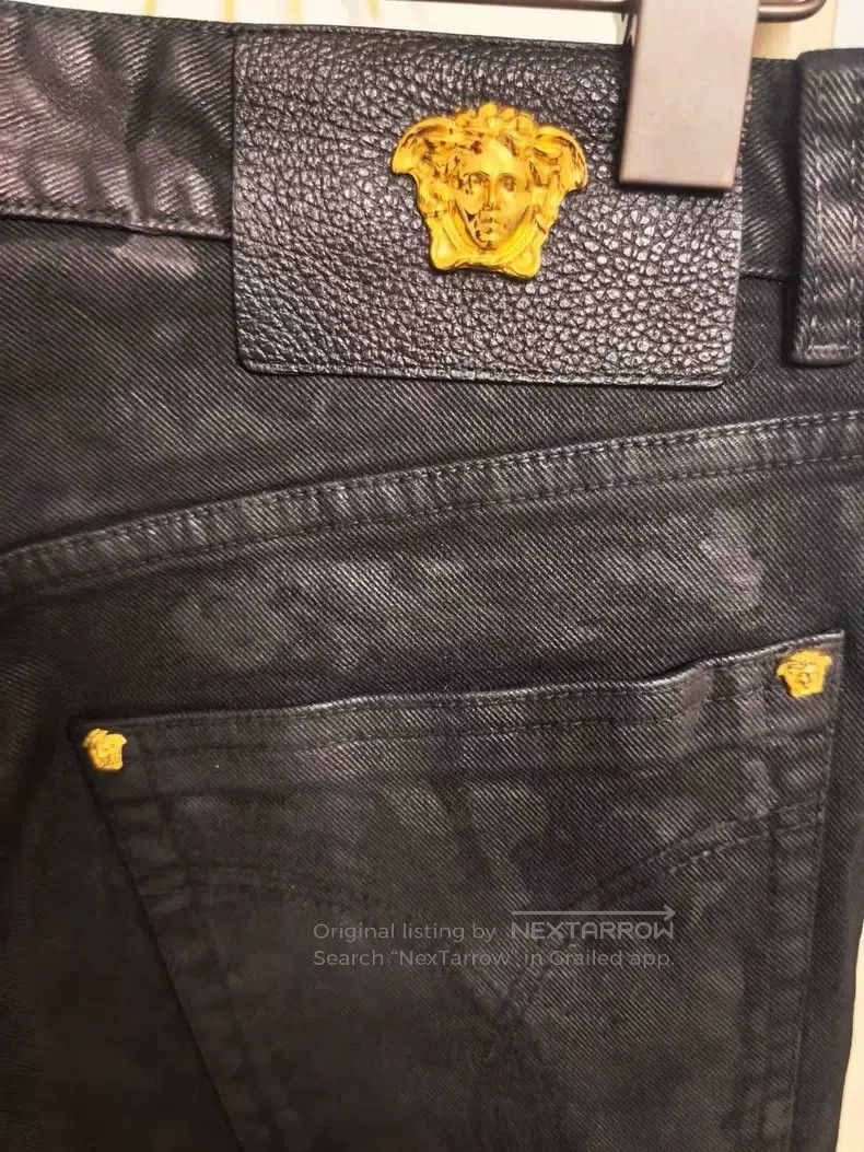 Versace Versace Black dull jeans Size US 32 / EU 48 - 7 Thumbnail