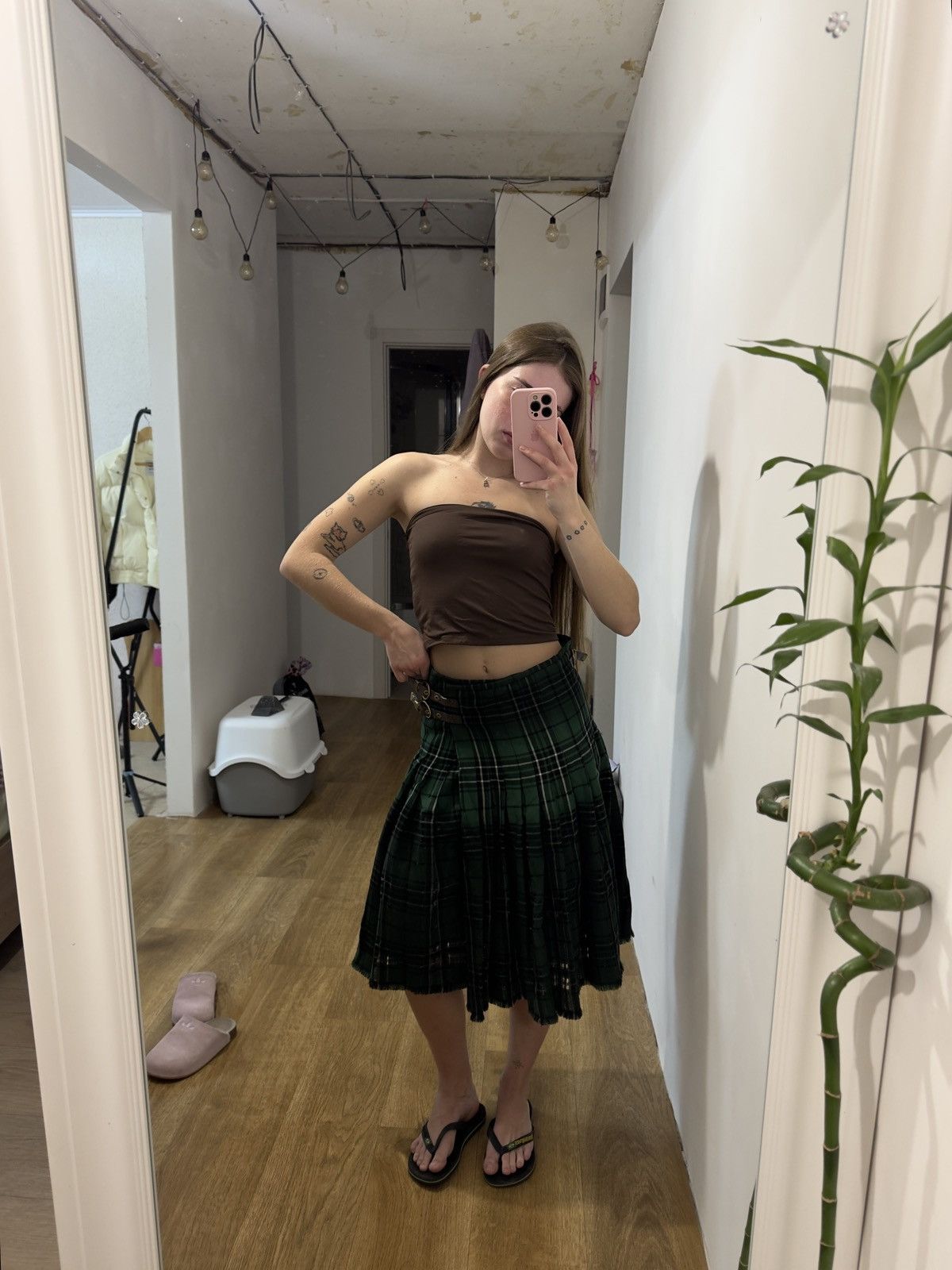 Bottega Veneta BOTTEGA VENETA CHECKERED SCOTTISH SKIRT Size 28" / US 6 / IT 42 - 7 Thumbnail
