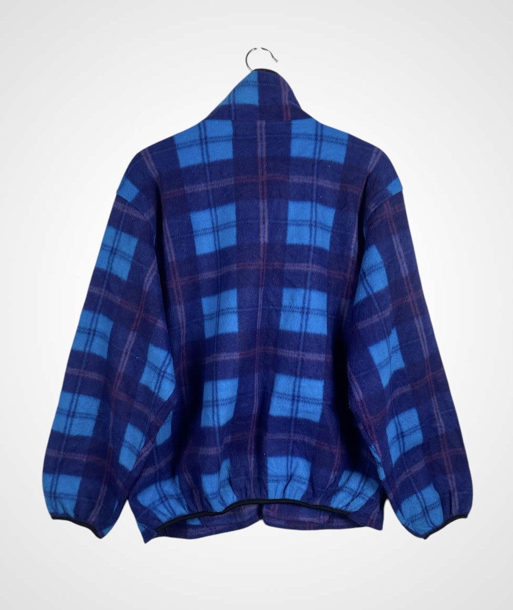 Other A10 Rare - Powerful Wing Plaid Zipper Fleece Size US L / EU 52-54 / 3 - 2 Thumbnail