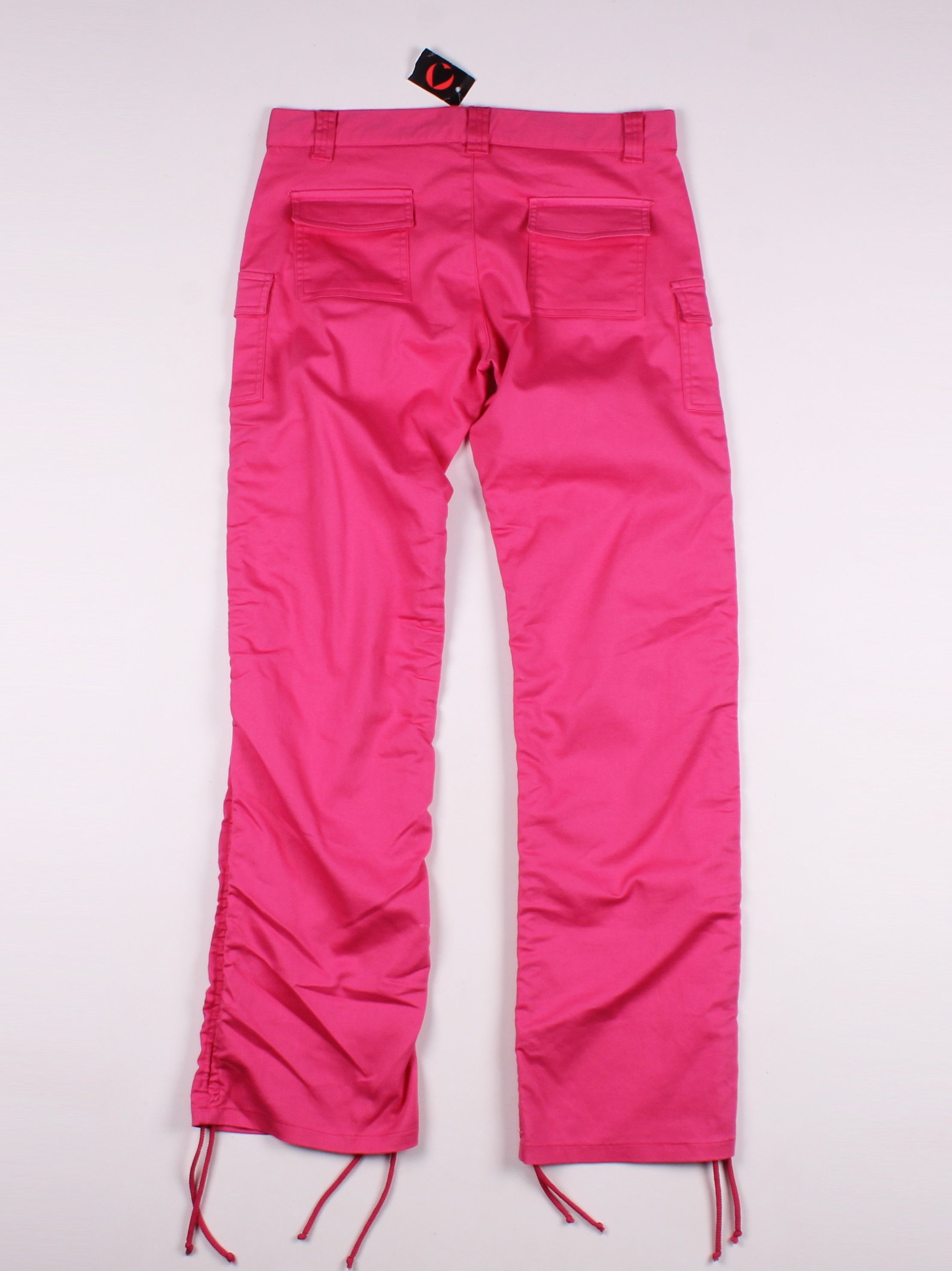 Morgan Homme Vintage Morgan de Toi Y2K Adjustable Pink Cargo Pants Size 30" / US 8 / IT 44 - 6 Thumbnail