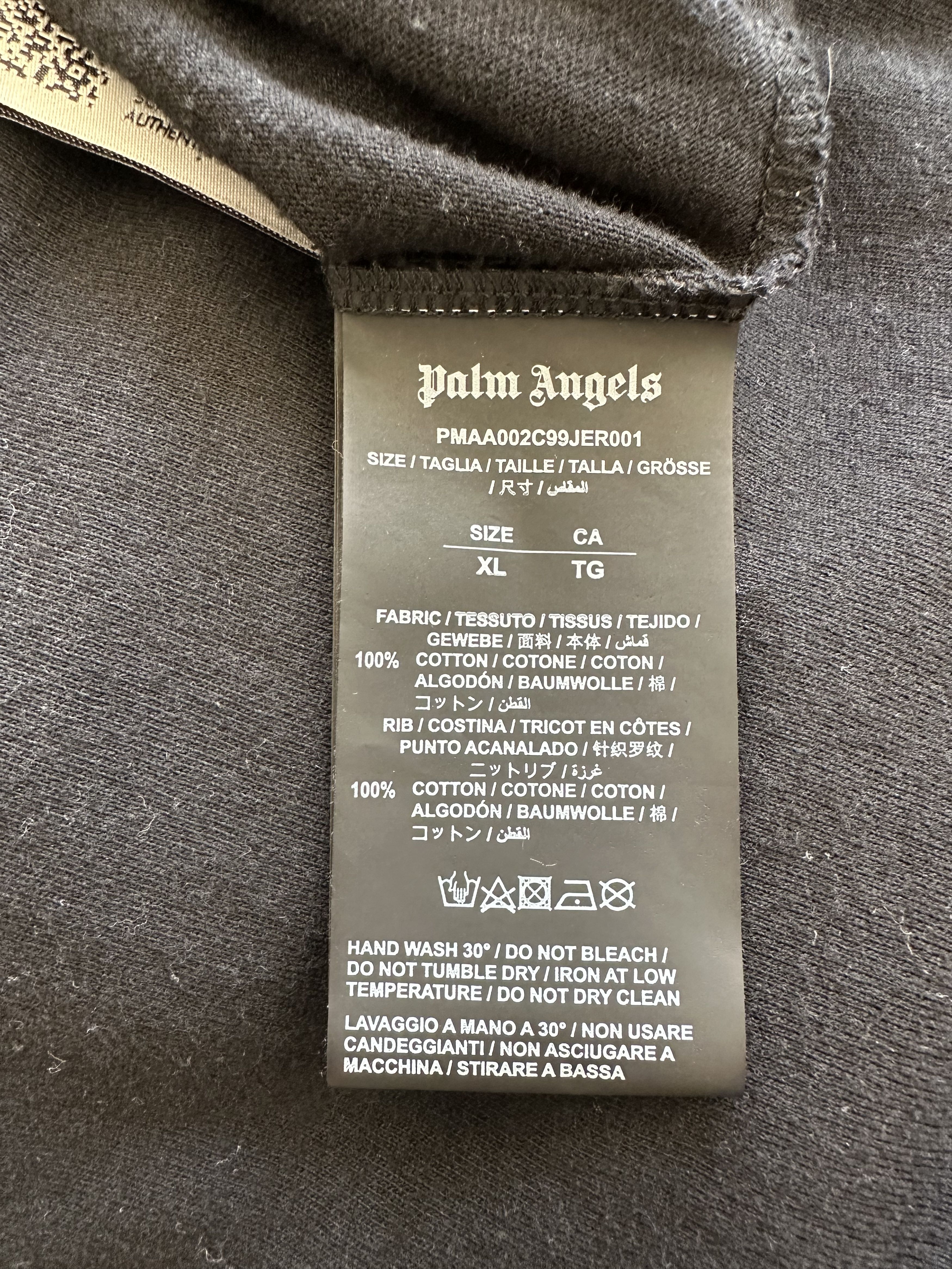 Palm Angels Palm Angels Classic Logo Over Tee Man Black Size US XL / EU 56 / 4 - 5 Thumbnail