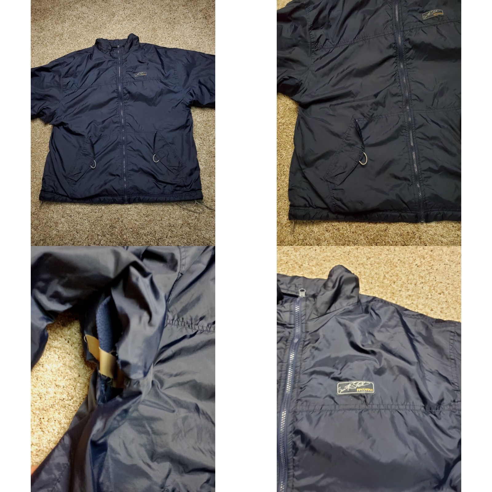 Southpole VINTAGE Southpole Jacket Main Selling Point XL Mens Blue Full Zip Reversible Fleece Windbreaker 90s 00s Boys Mens Size US XL / EU 56 / 4 - 8 Thumbnail