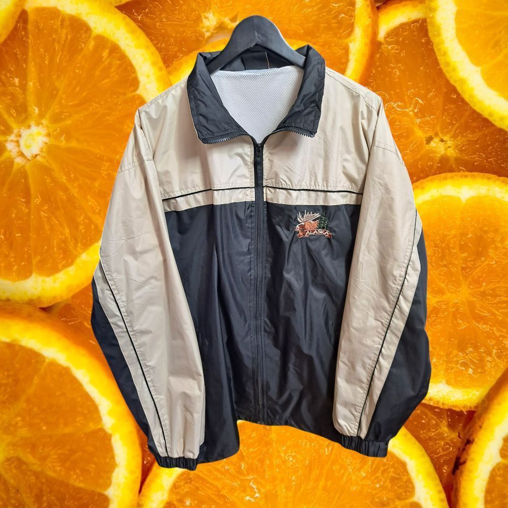 Other Prairie Mountain Vintage Windbreaker Jacket Black Outdoor At Size US XL / EU 56 / 4 - 2 Thumbnail