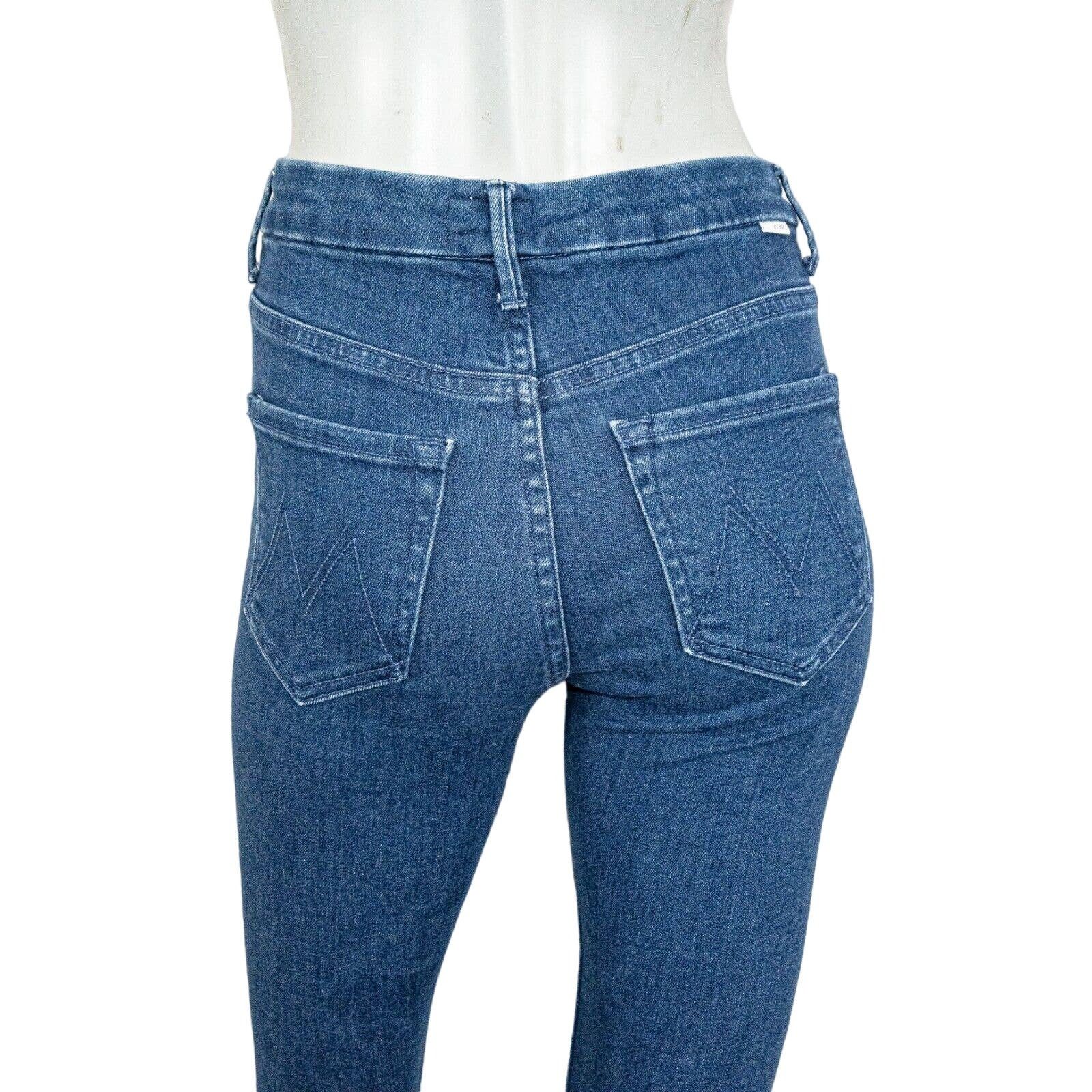 MOTHER MOTHER Denim High Rise Looker Ankle Jeans Blue Size 25" / US 0 / IT 36 - 14 Thumbnail